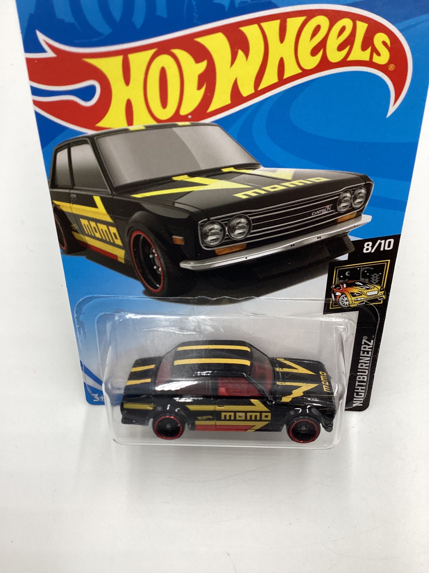 2019 Hot Wheels Kmart Exclusive #97 71 Datsun 510 Momo Black SR