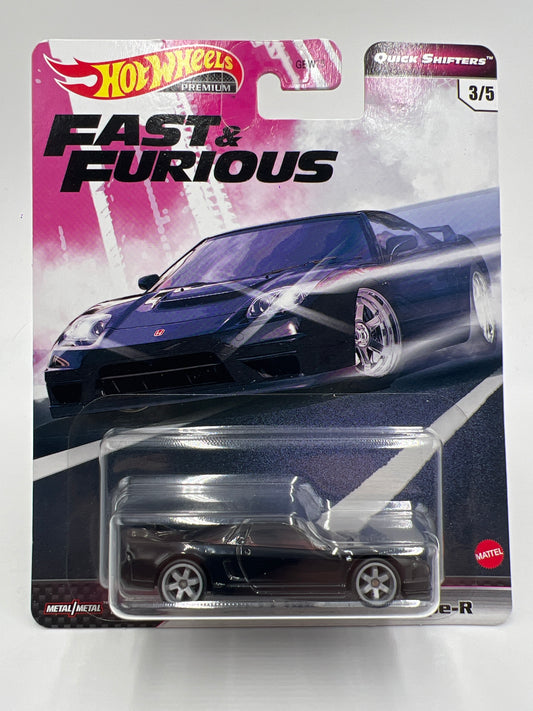 Hot Wheels Premium Fast & Furious Quick Shifters #3 2003 Honda NSX Type-R Black see description 246A