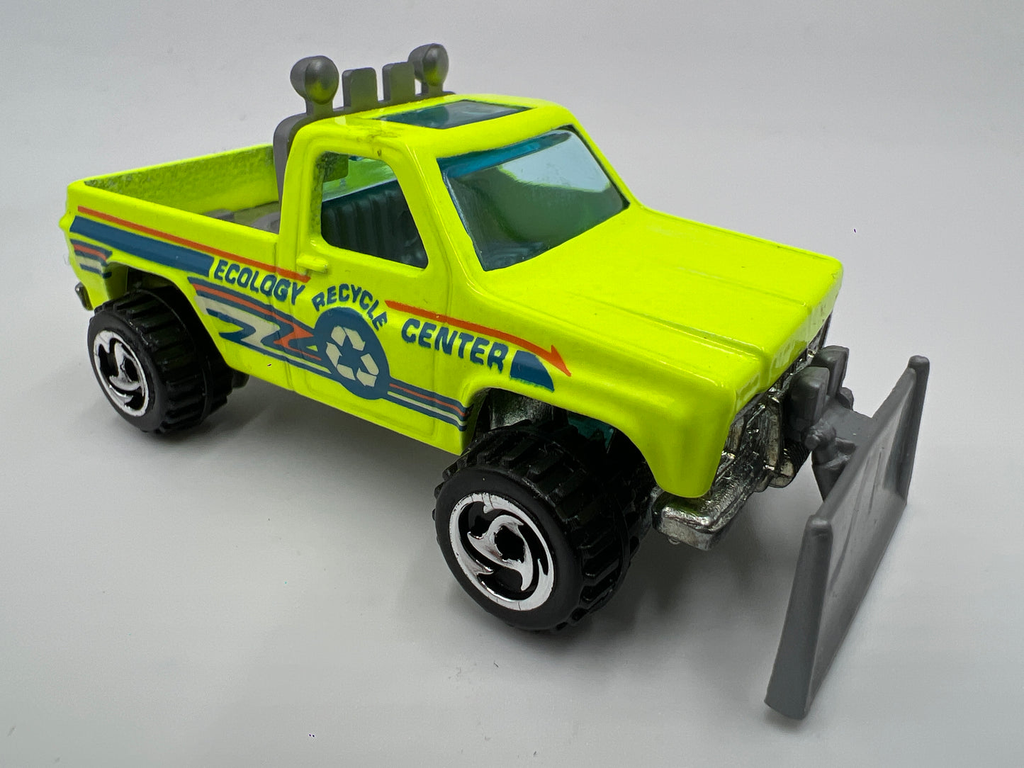 Hot Wheels 1/64 Super Scraper Yellow (SB Wheels) Loose