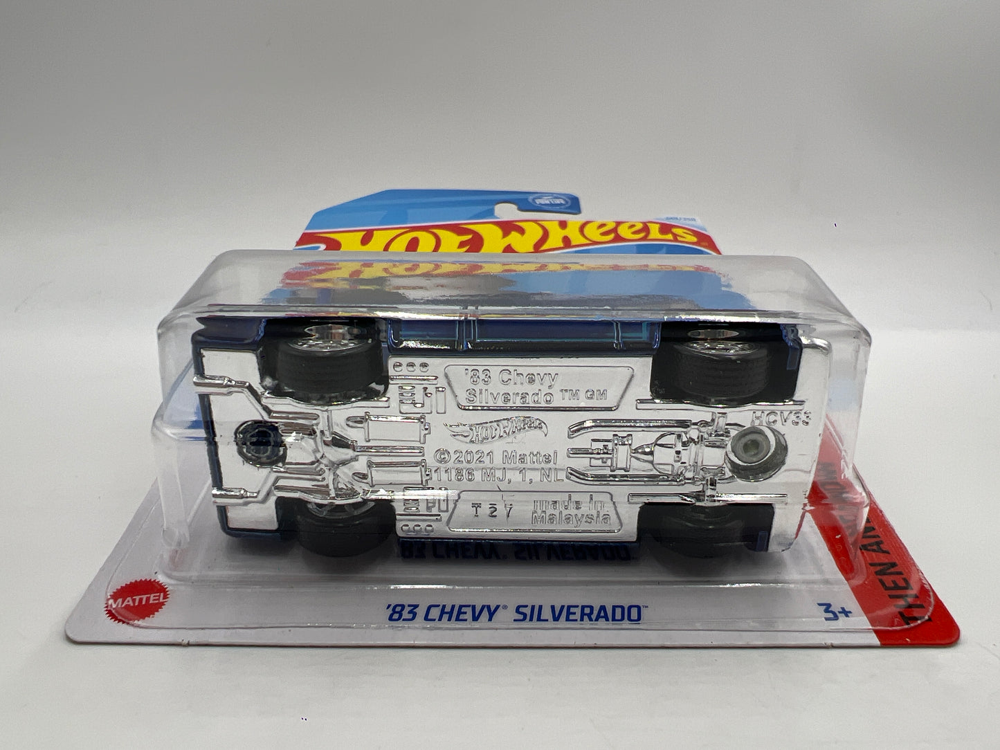 2024 Hot Wheels Super Treasure Hunt #249 83 Chevy Silverado Blue W/Protector