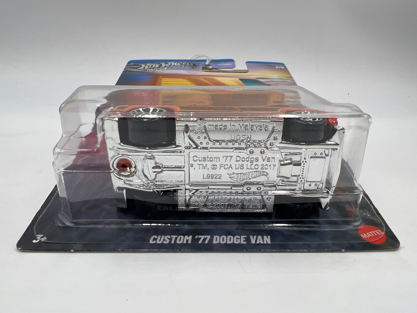 2025 Hot Wheels Silver Series Surfs Up #2 Custom 77 Dodge Van Orange 152H