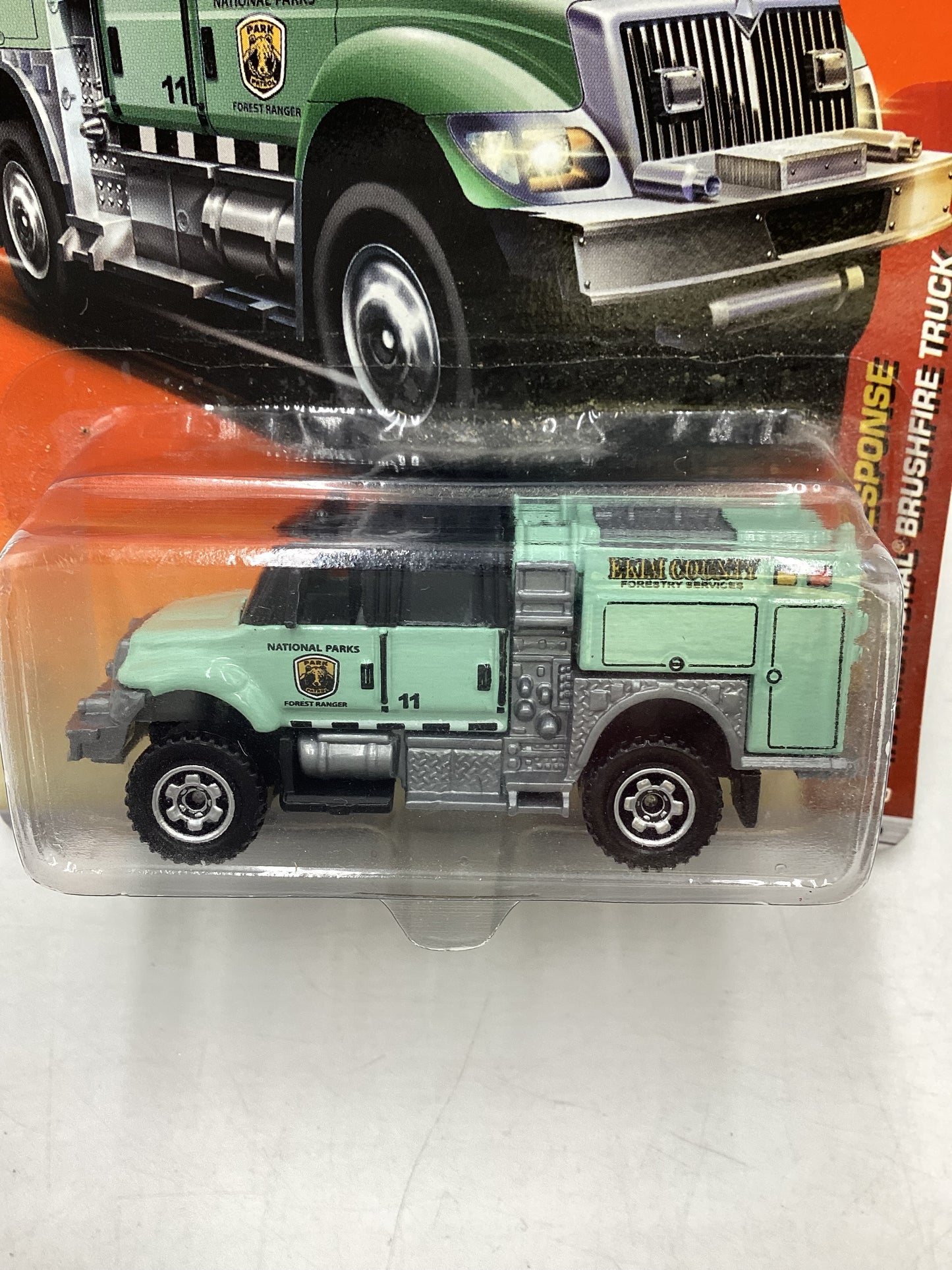 Matchbox Emergency Response International Brushfire Truck national parks