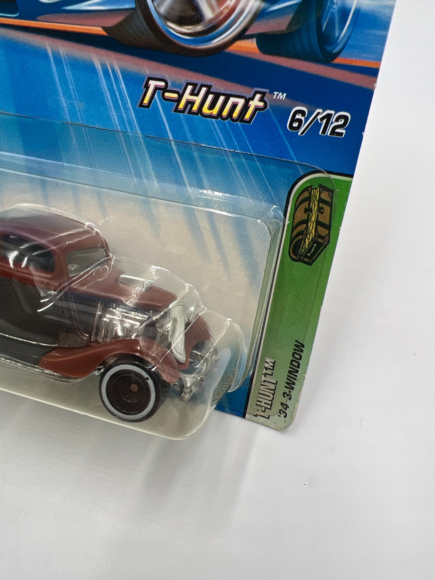 2005 Hot Wheels T-Hunt #126 Treasure Hunt 34 3-Window W/Real Riders 282D