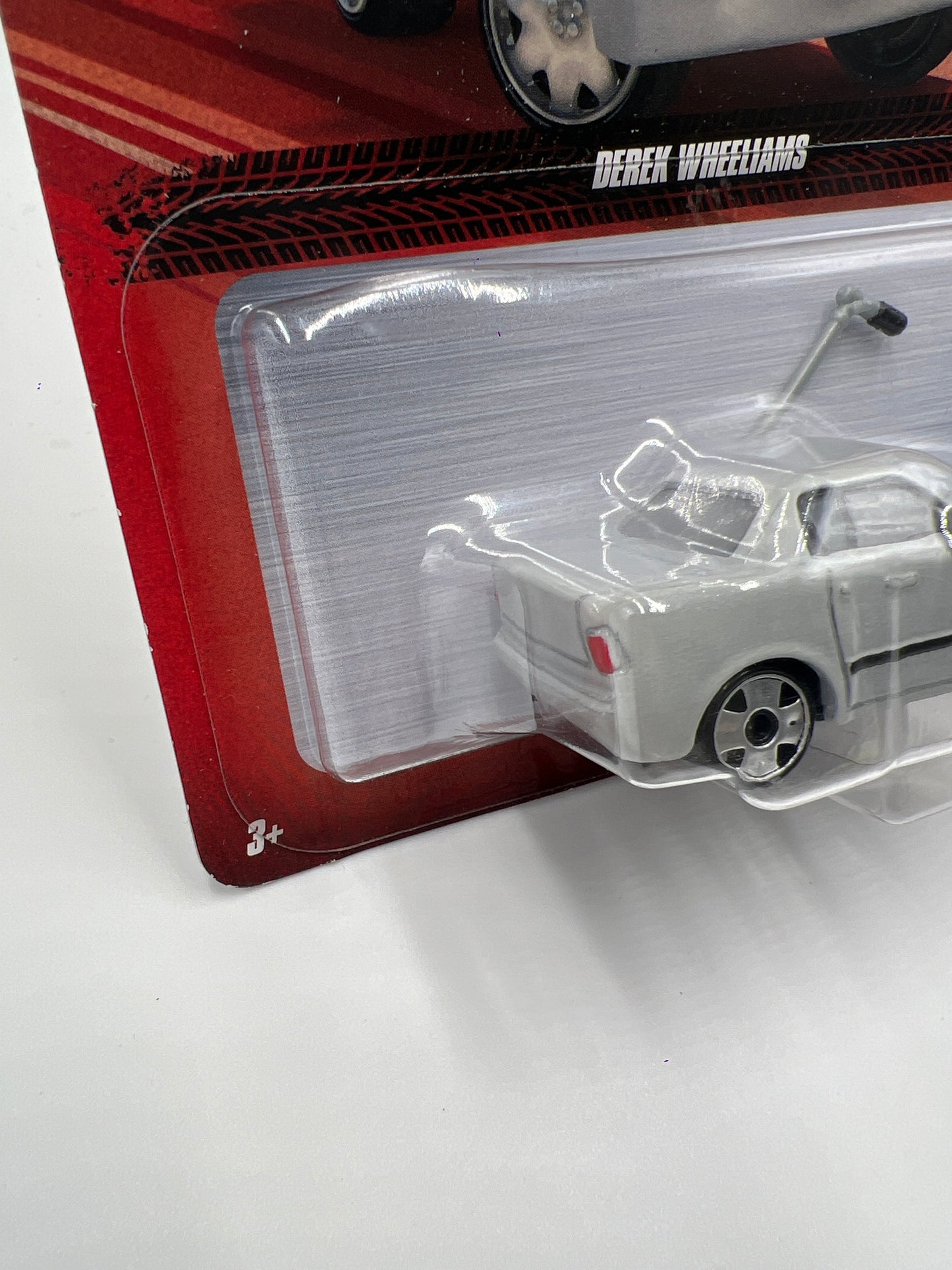Disney Pixar Cars Derek Wheeliams Silver 138G