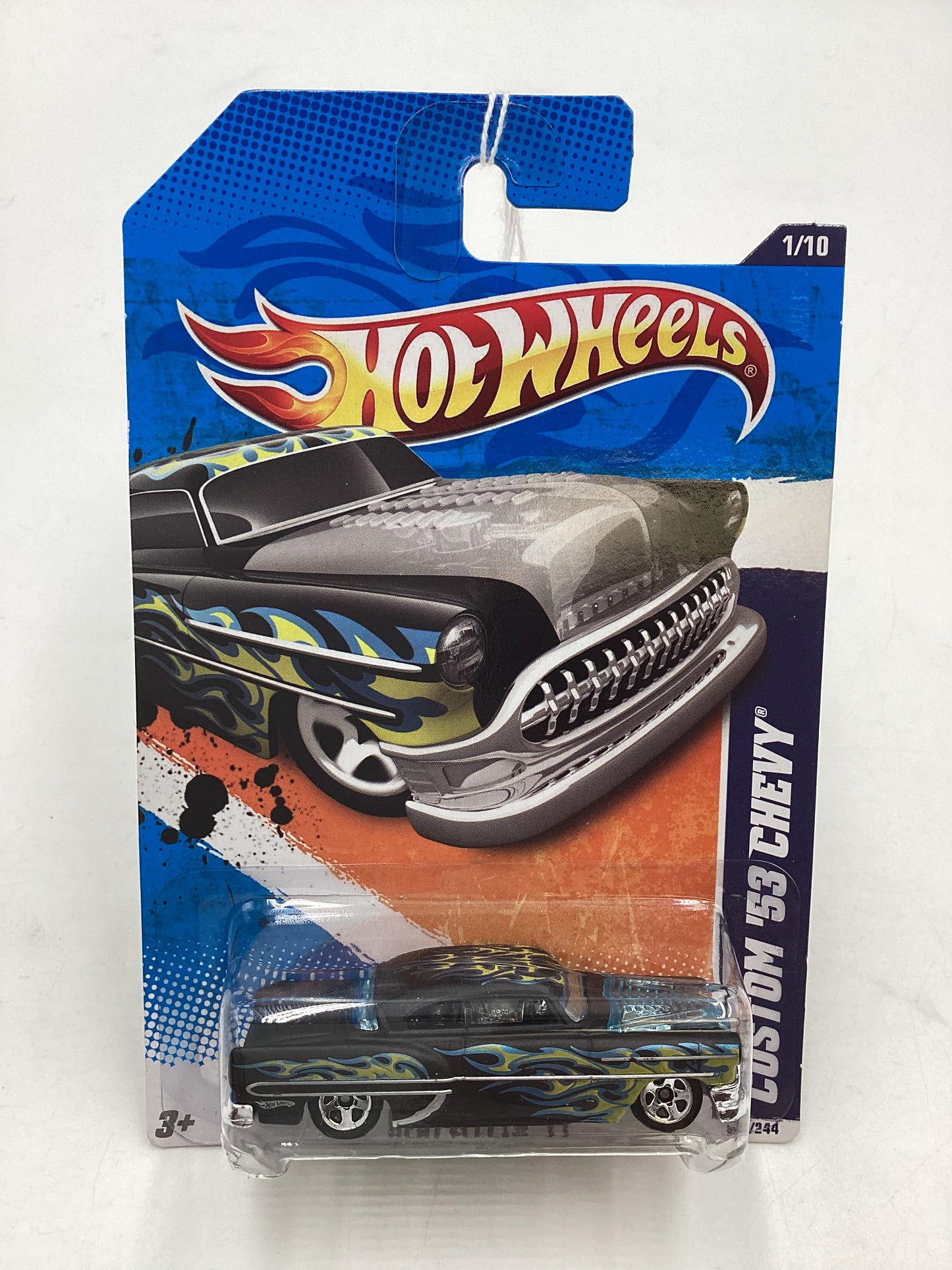 2011 Hot Wheels #91 Grey Custom 53 Chevy 11C