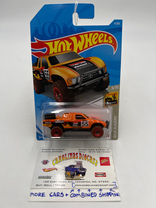 2021 Hot Wheels HW Baja Blazers #4 Toyota Off-Road Truck Orange 93C