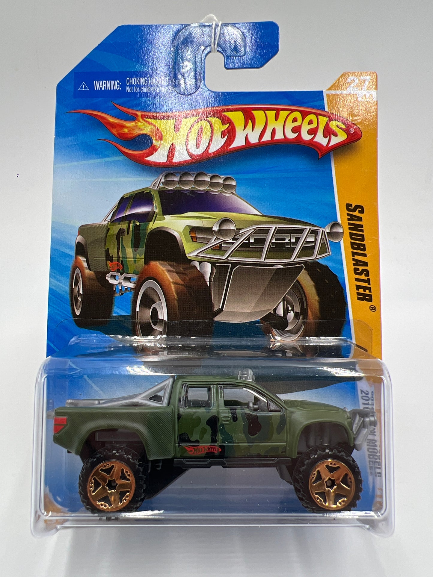 2010 Hot Wheels New Models #27 via Sandblaster Dark Green 27B