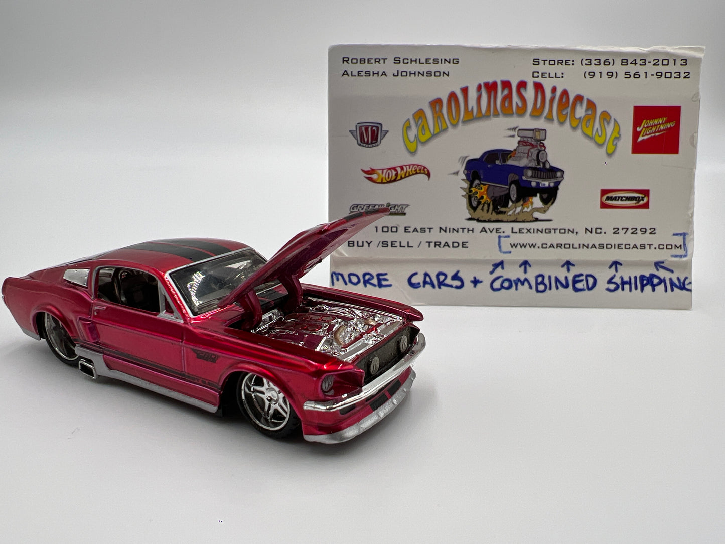 Maisto Pro Rodz 1967 Ford Mustang GT Red Loose