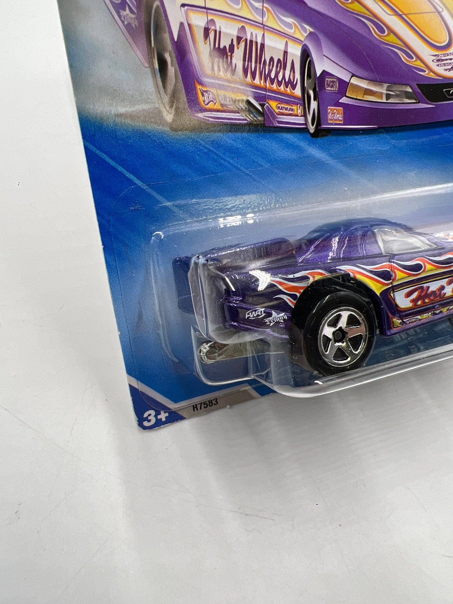 2010 Hot Wheels Racing #158 Ford Mustang Funny Car Purple 22i