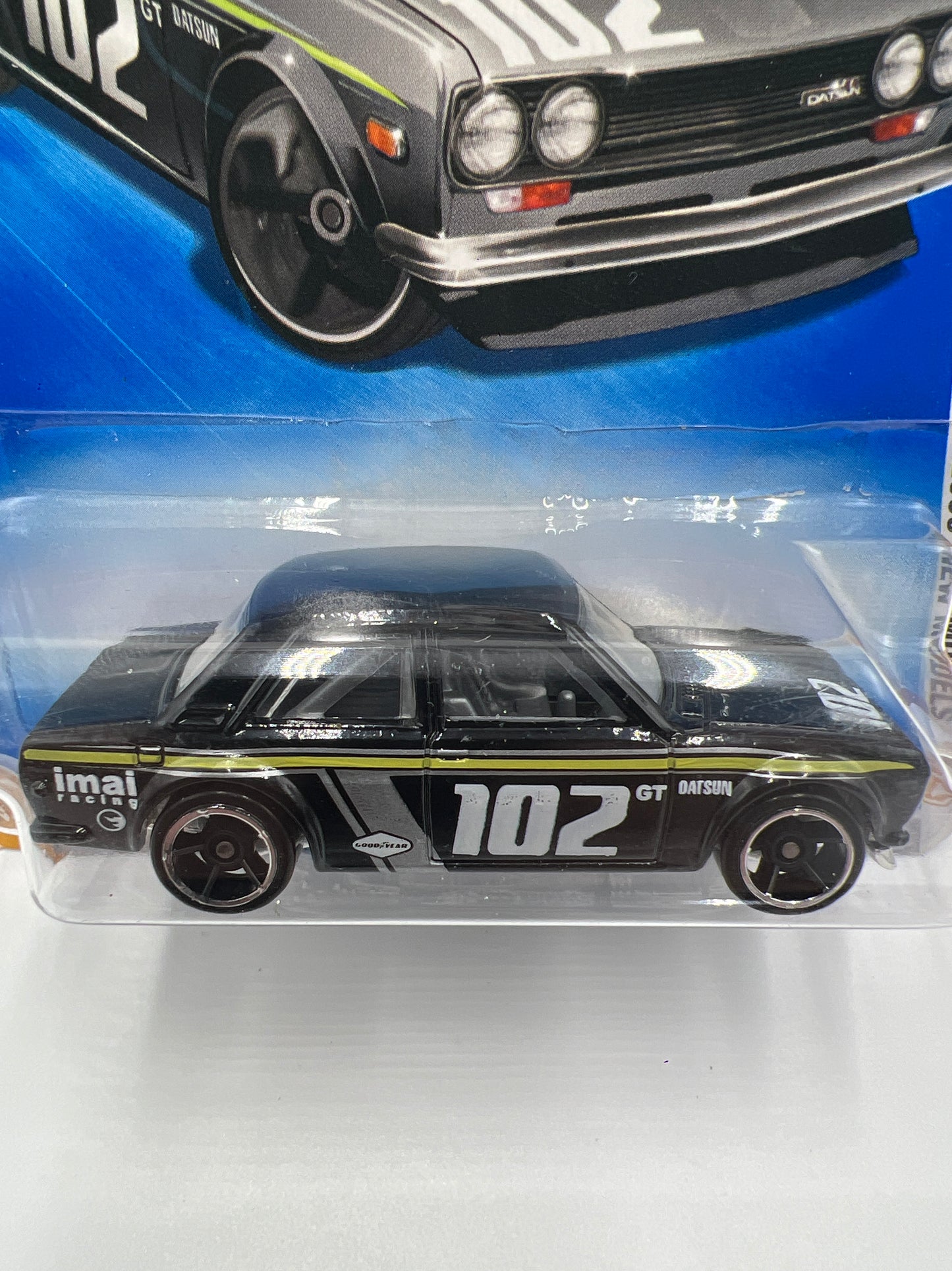 2009 Hot Wheels New Models #37 Datsun Bluebird 510 Black SR