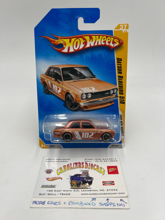 2009 Hot Wheels New Models #37 Datsun Bluebird 510 Copper W/Protector SR