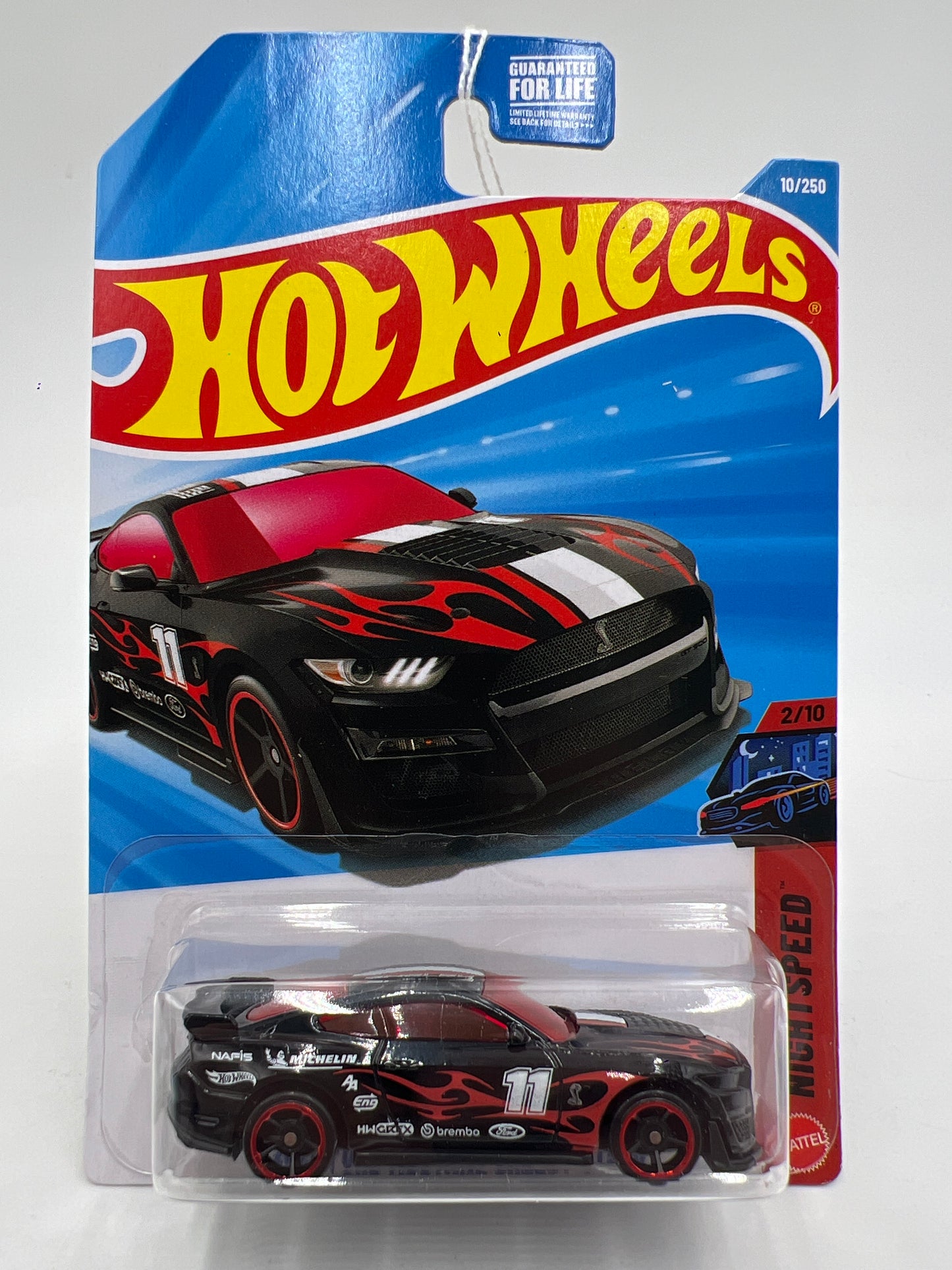 2026 Hot Wheels F Case #10 2020 Ford Mustang Shelby GT500 Black 20F