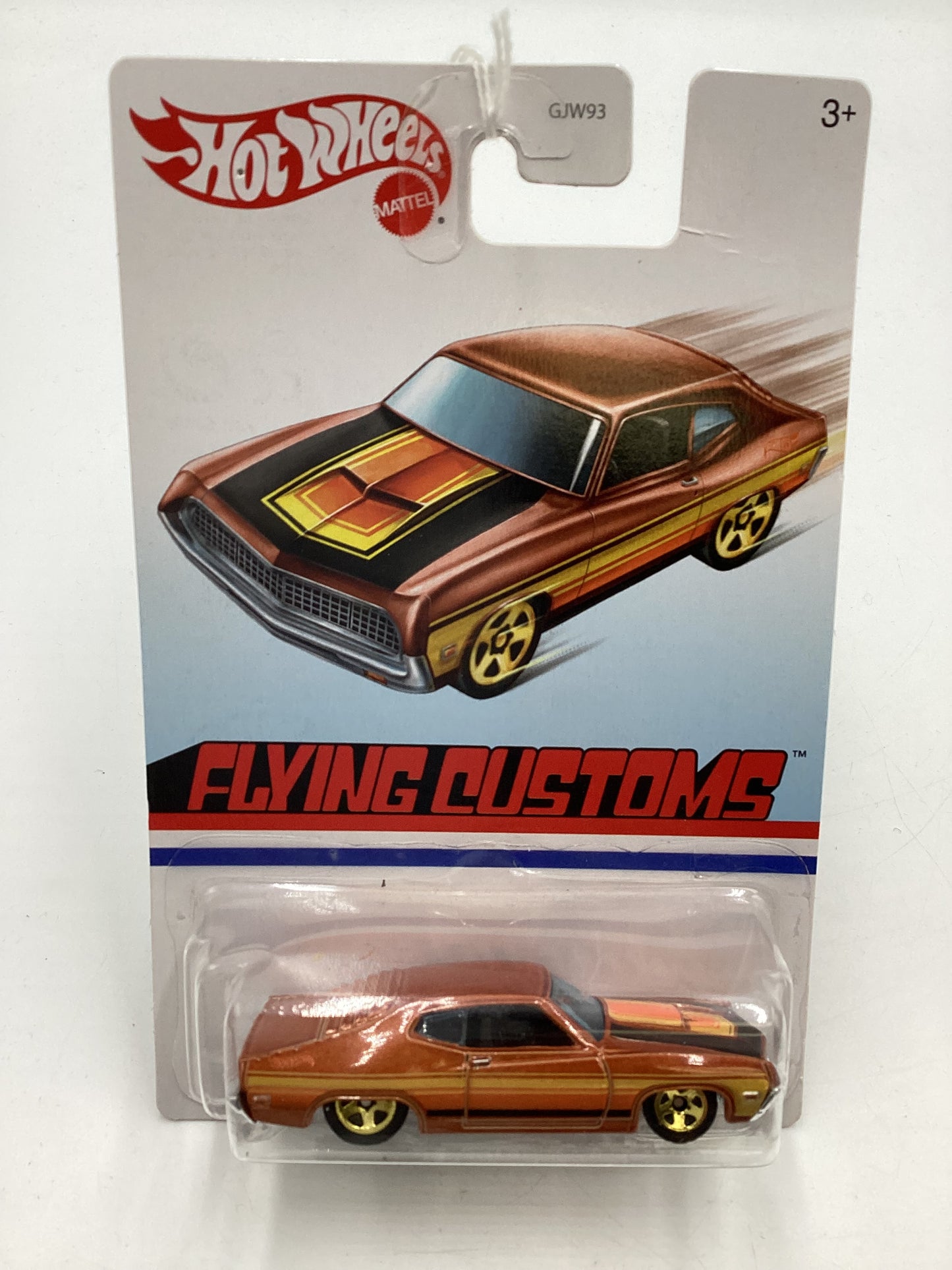 Hot Wheels Target Exclusive Flying Customs 70 Ford Torino Brown