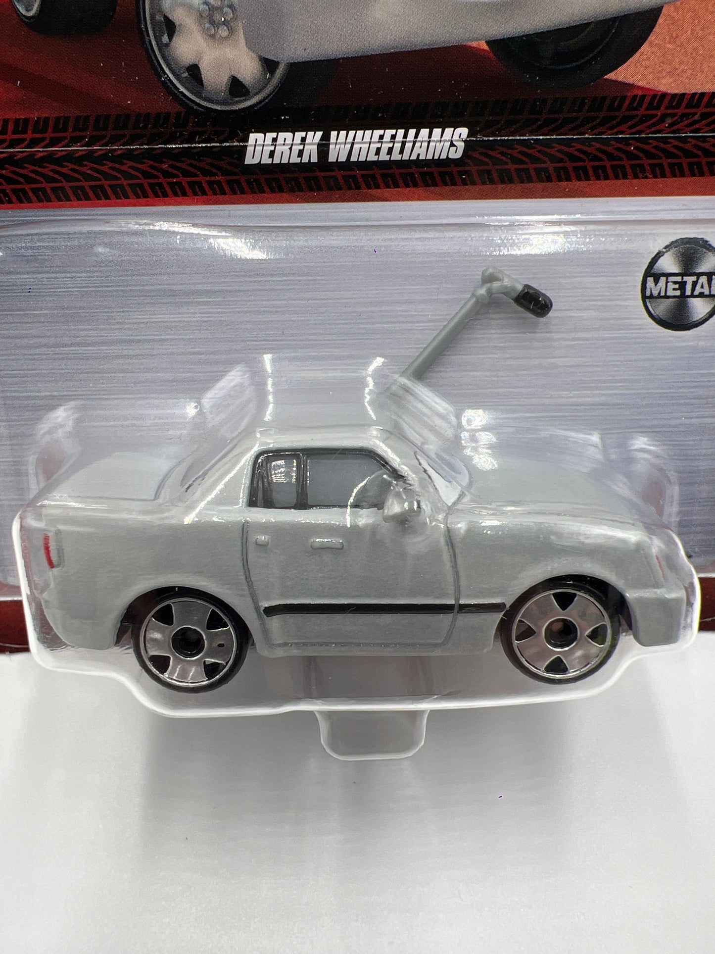 Disney Pixar Cars Derek Wheeliams Silver 138G