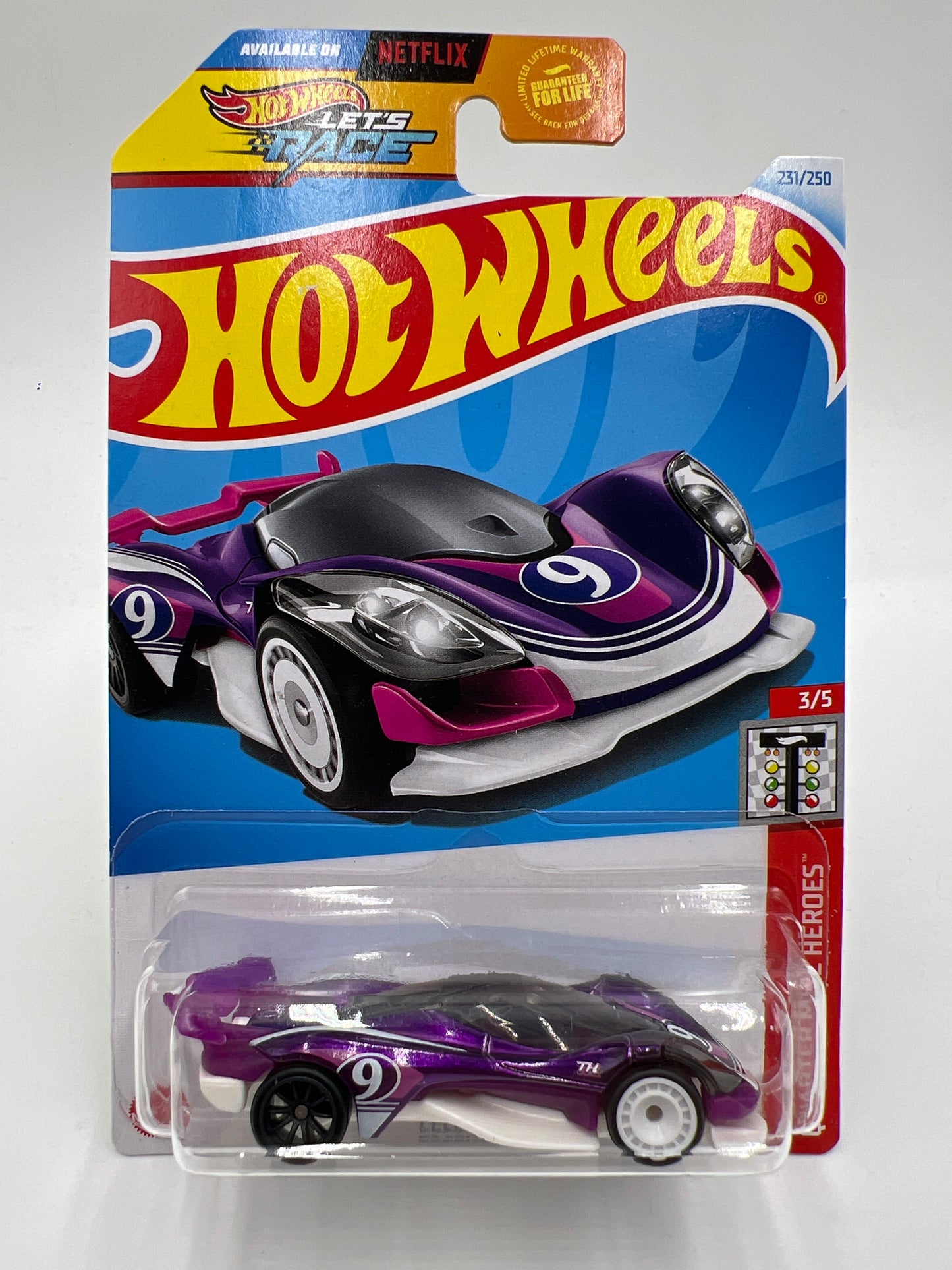 2024 Hot Wheels Super Treasure Hunt #231 Celero GT Purple W/Protector