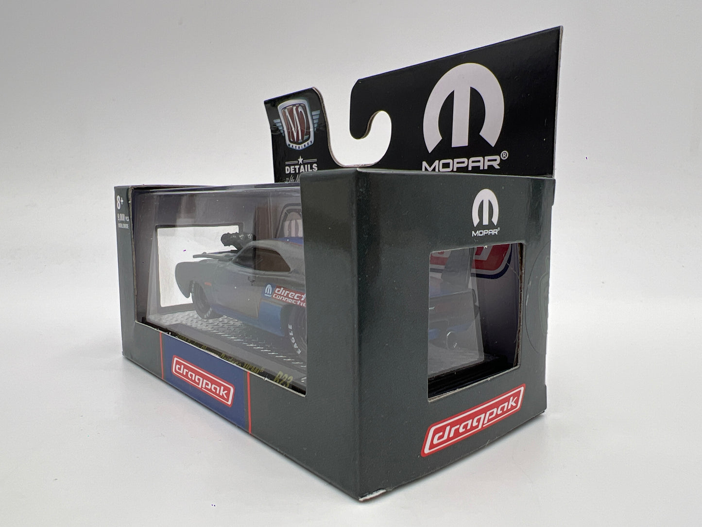 M2 Machines Ground Pounders 1969 Dodge Charger Daytona Hemi Gray R23