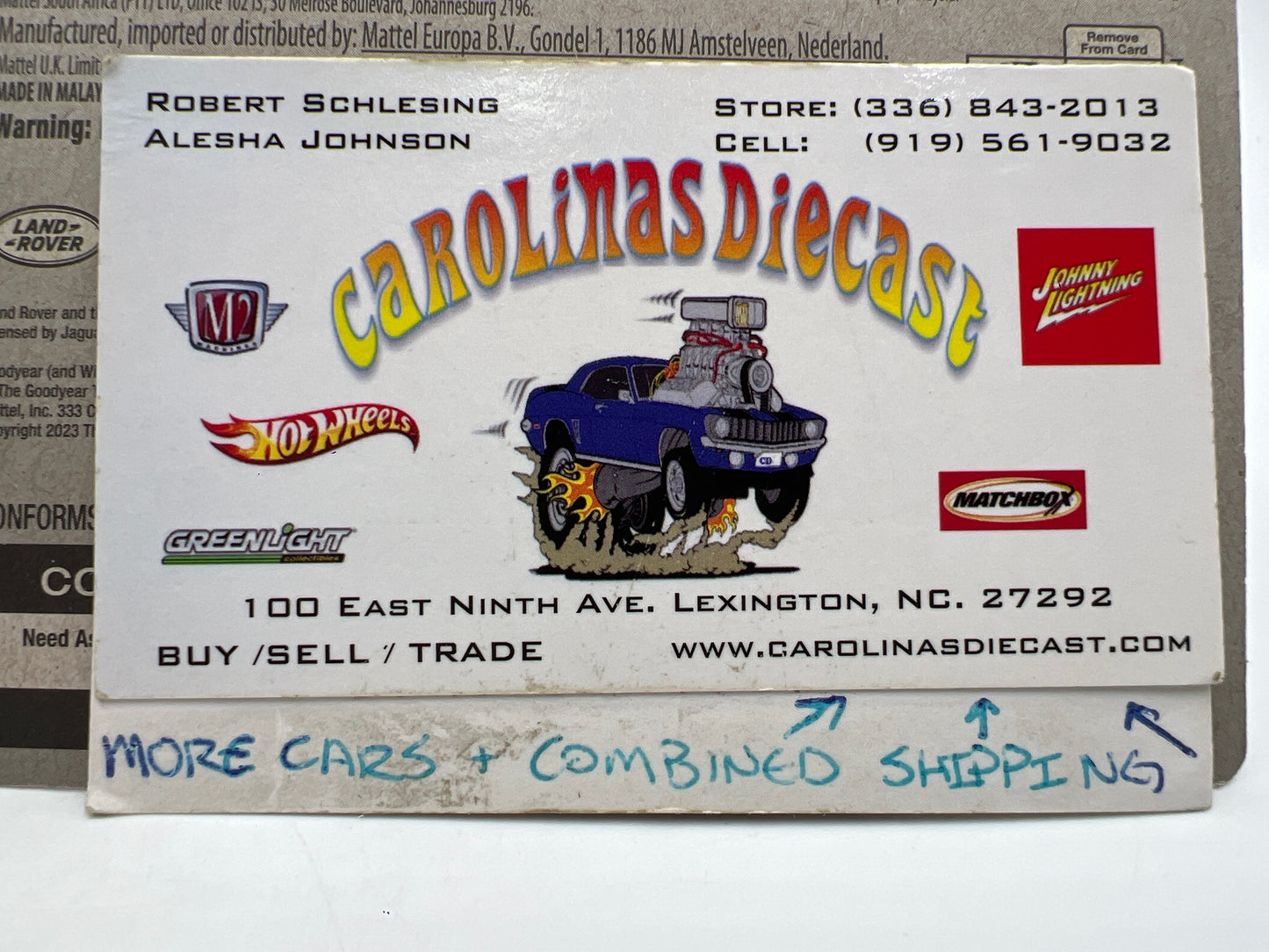 2024 Hot Wheels Hot Trucks #92 Land Rover Series II Blue 62C