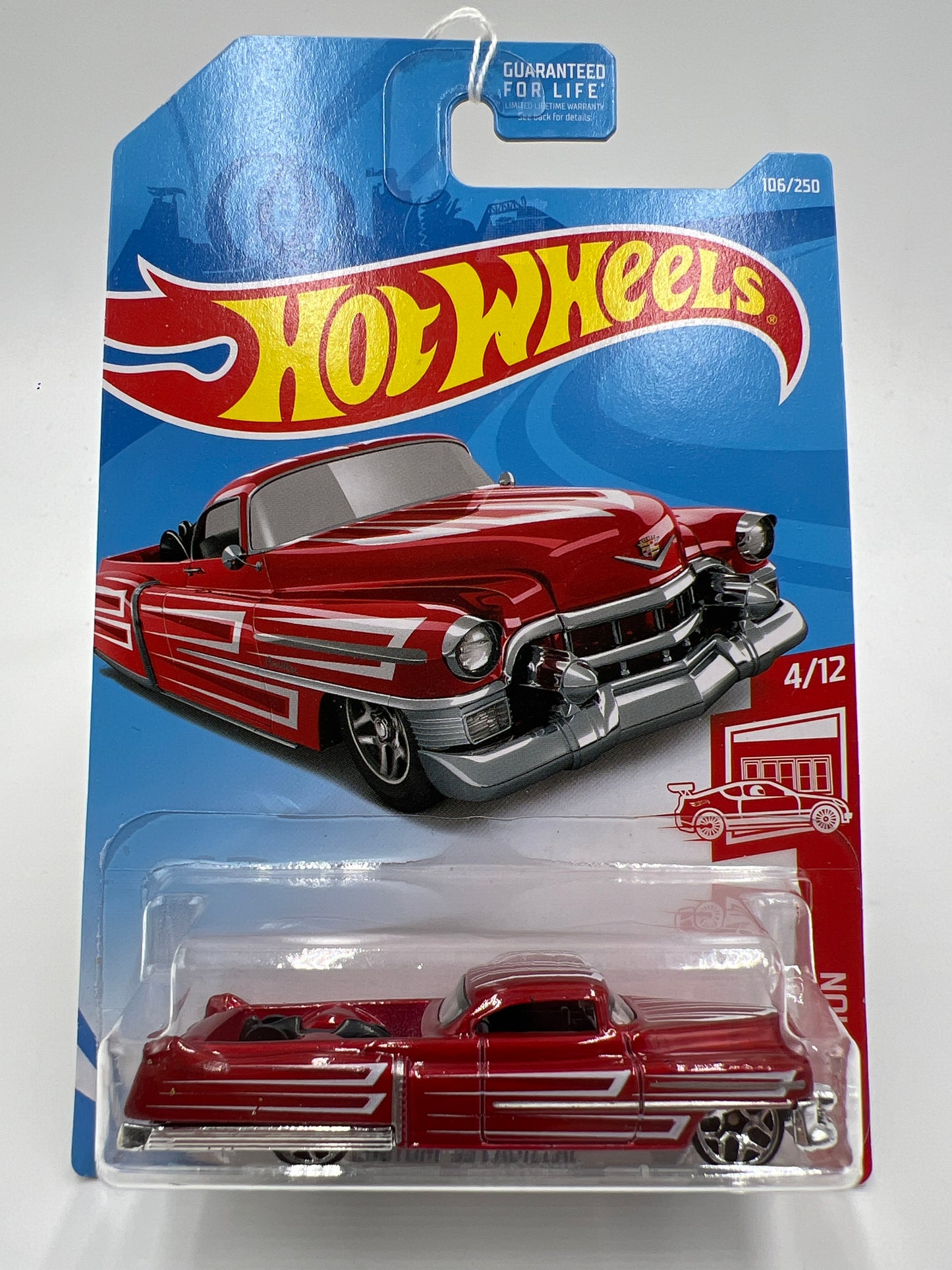 2019 Hot Wheels Target Exclusive Red Edition #106 Custom 53 Cadillac Red 147E