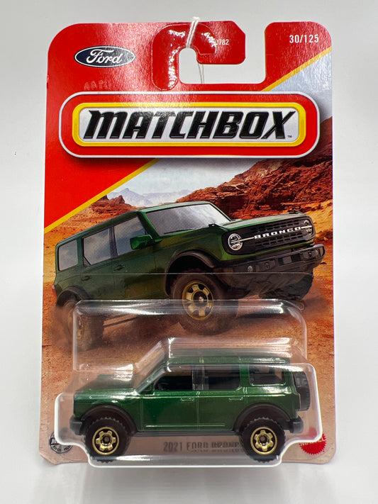2025 Matchbox #99 2021 Ford Bronco Green 216E