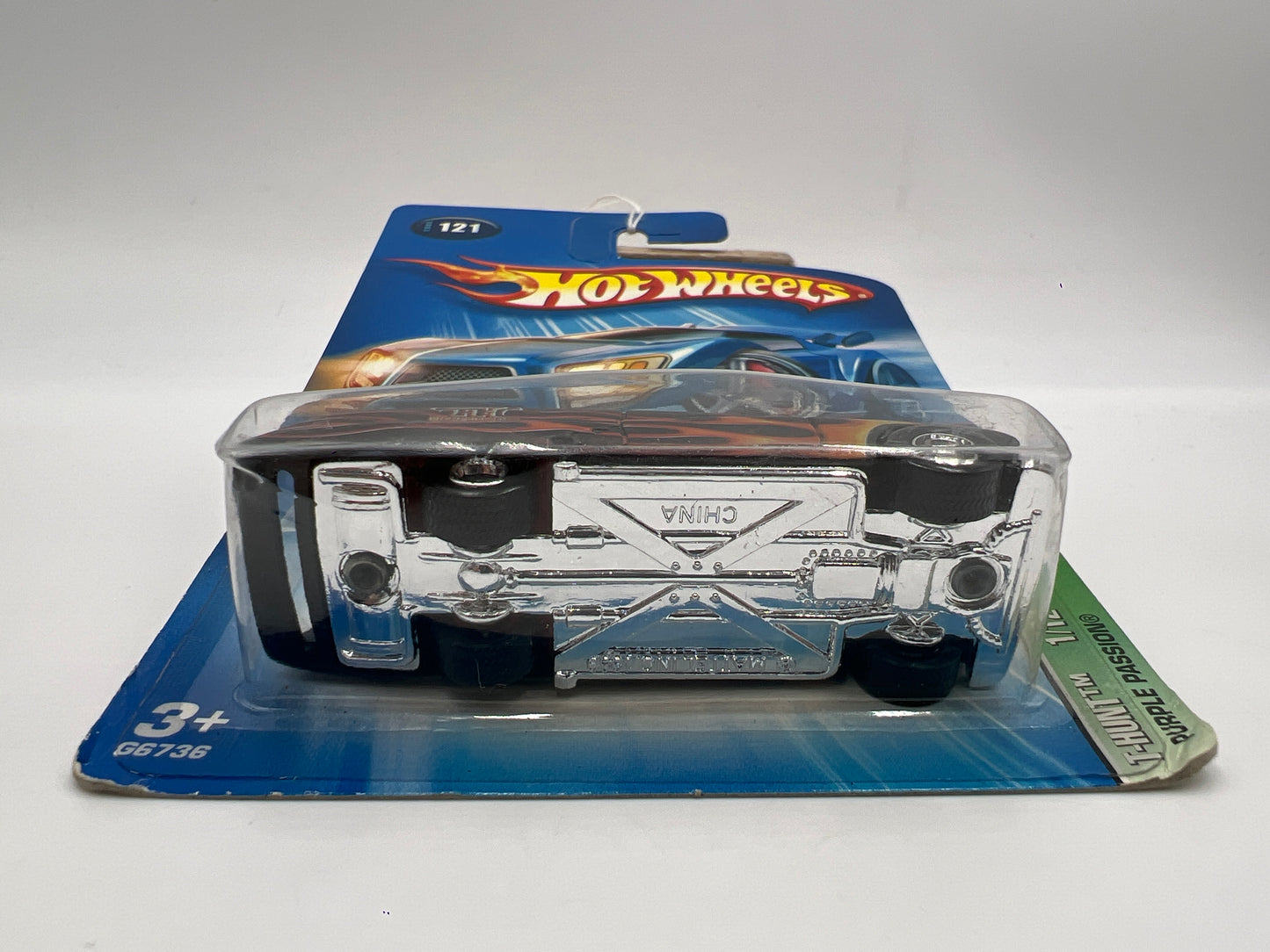 2005 Hot Wheels Treasure Hunt #121 Purple Passion Black W/Real Riders