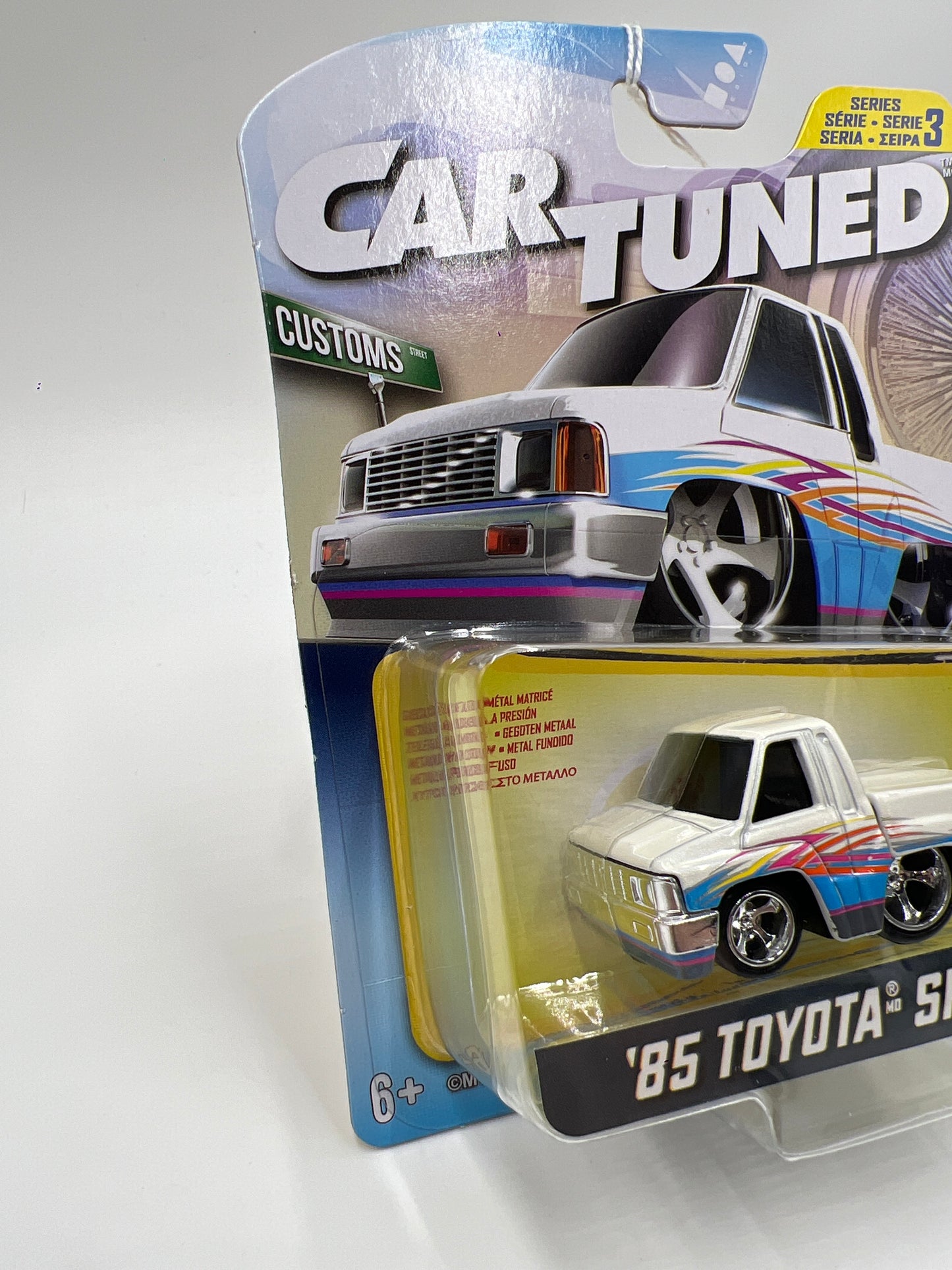 2025 MGA Car Tuned Series 3 #1 85 Toyota SR5 White