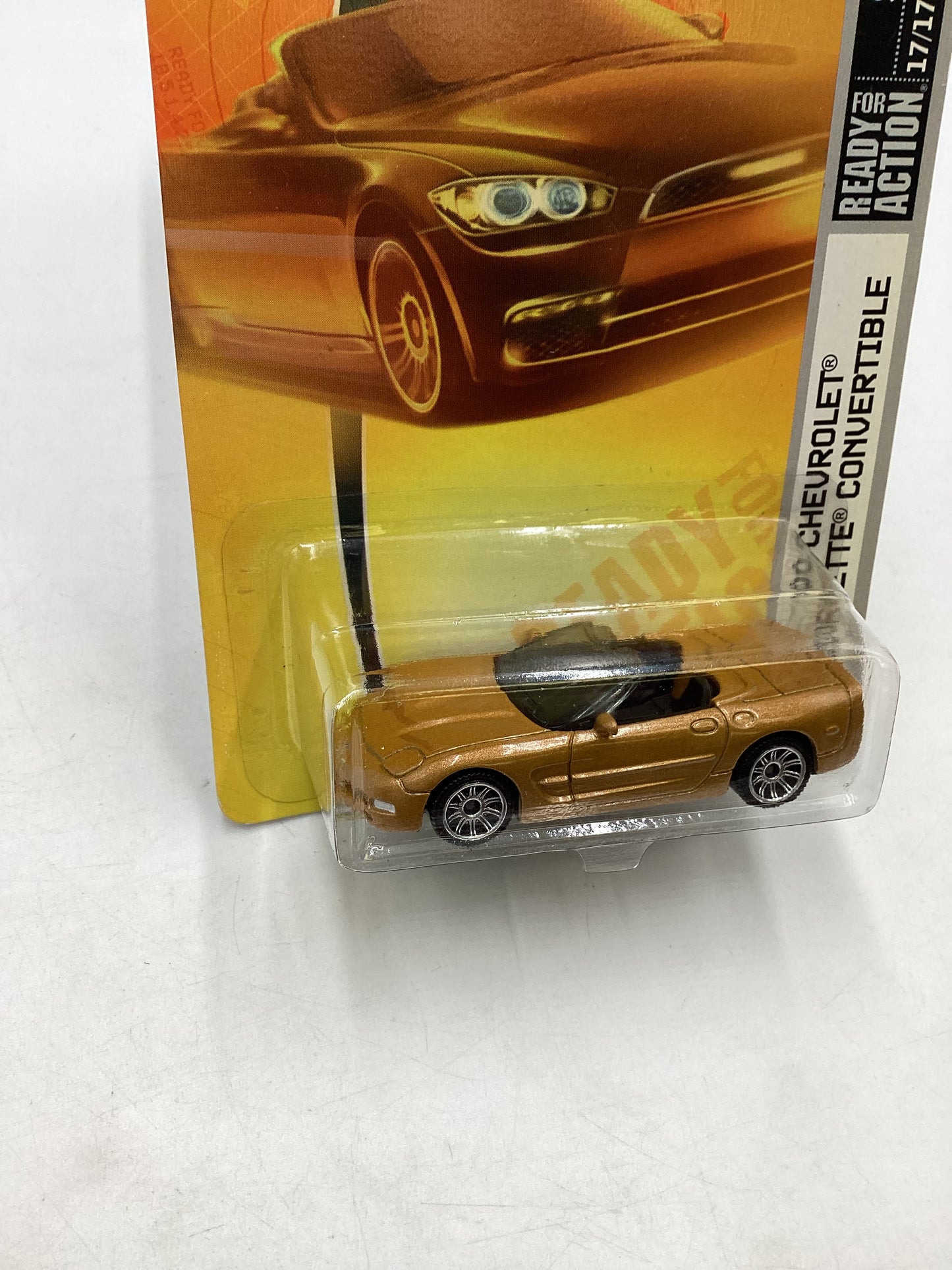 Matchbox #25 00 Chevrolet Corvette Convertible Brown 206D