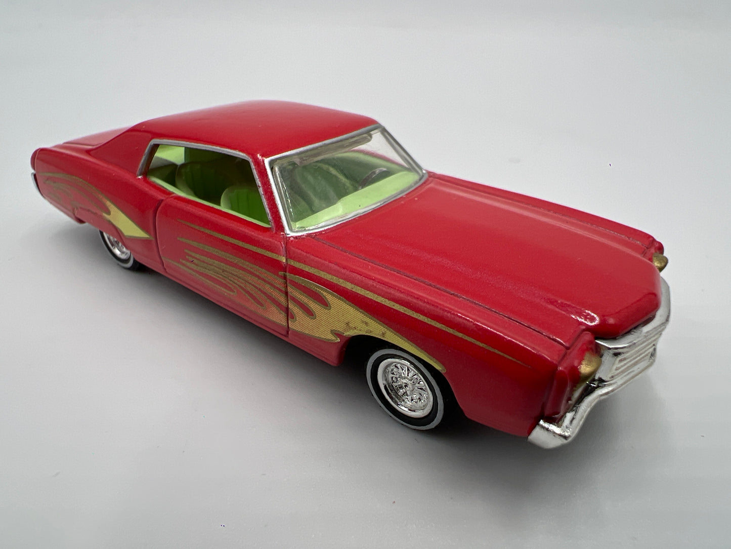 Hot Wheels Collectibles 1/64 VooDoo Highway 70 Monte Carlo Lowrider Red Loose
