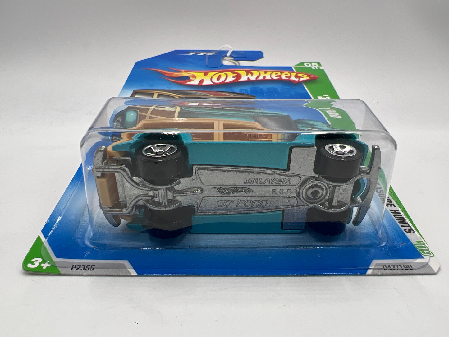 2009 Hot Wheels Treasure Hunts #47 37 Ford Light Blue/Tan 277A