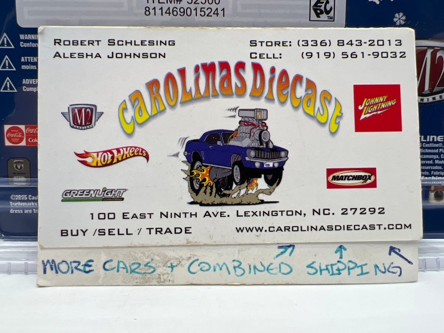 2025 M2 Machines Coca Cola Holidays 1969 Dodge Dart Swinger 340 Blue SK10 194E