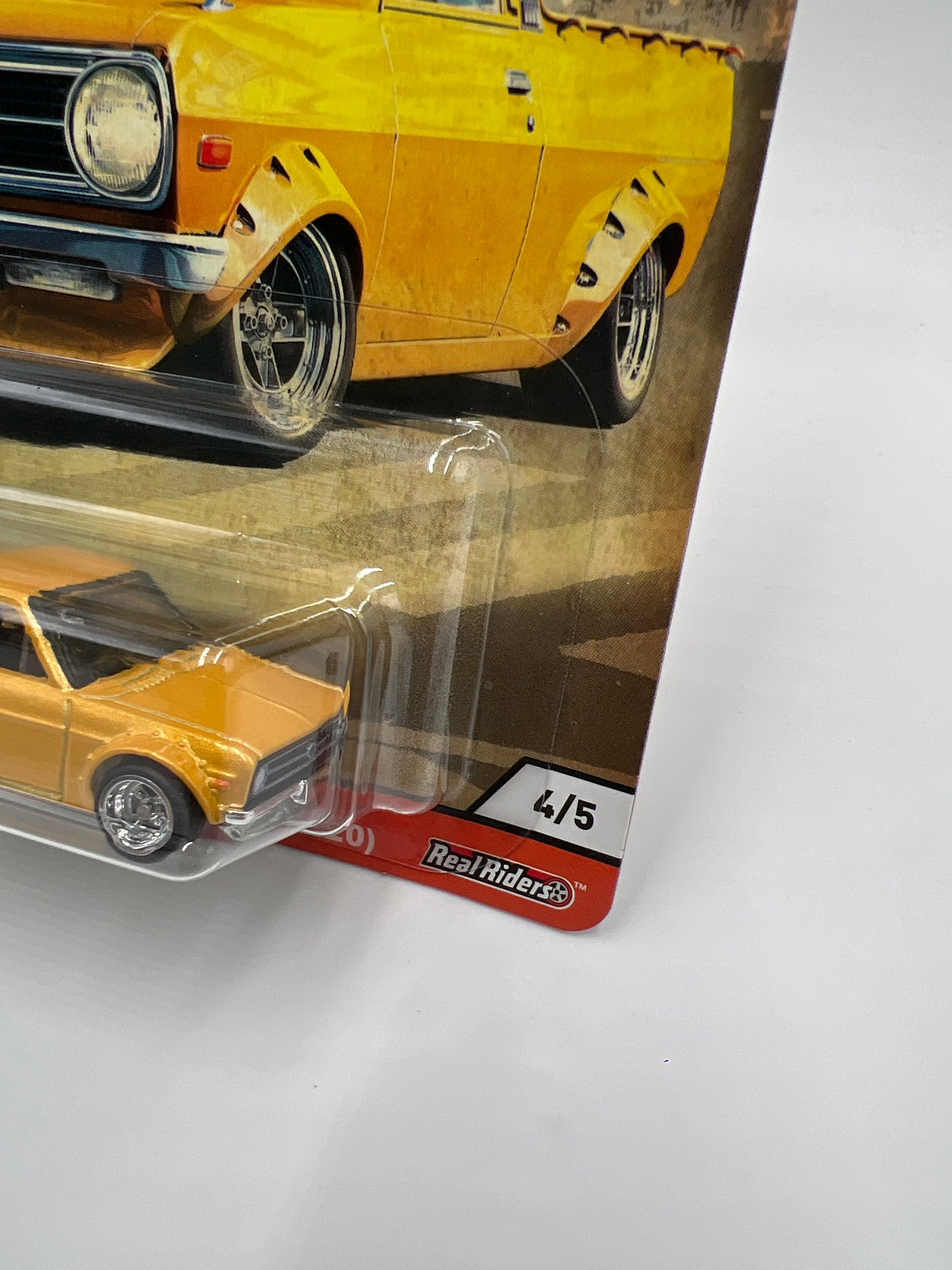 Hot Wheels Premium Japan Historics #4 75 Datsun Sunny Truck B120 Yellow 245B