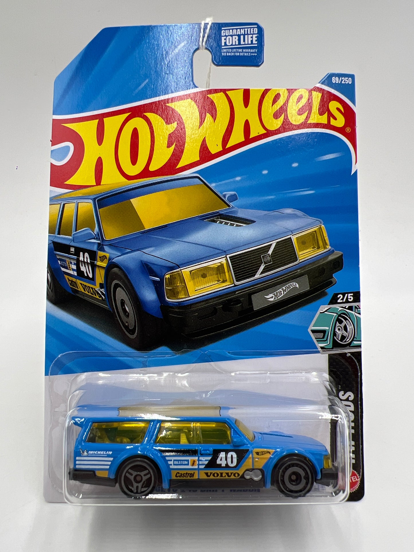 2026 Hot Wheels C Case HW Mods #69 Volvo 240 Drift Wagon Blue 93B