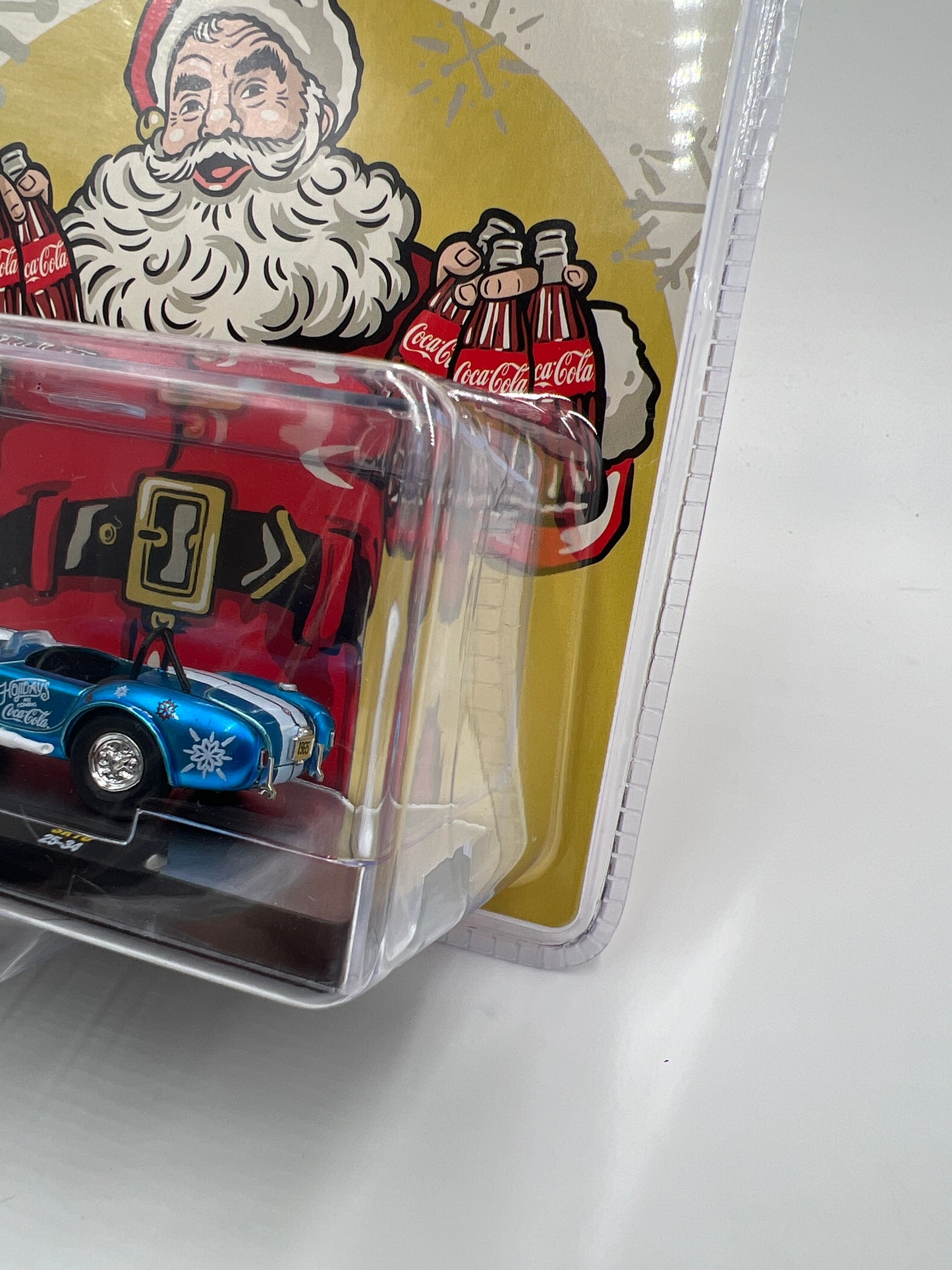 2025 M2 Machines Coca Cola Holidays 1965 Shelby 427 Cobra Blue SK10 195C