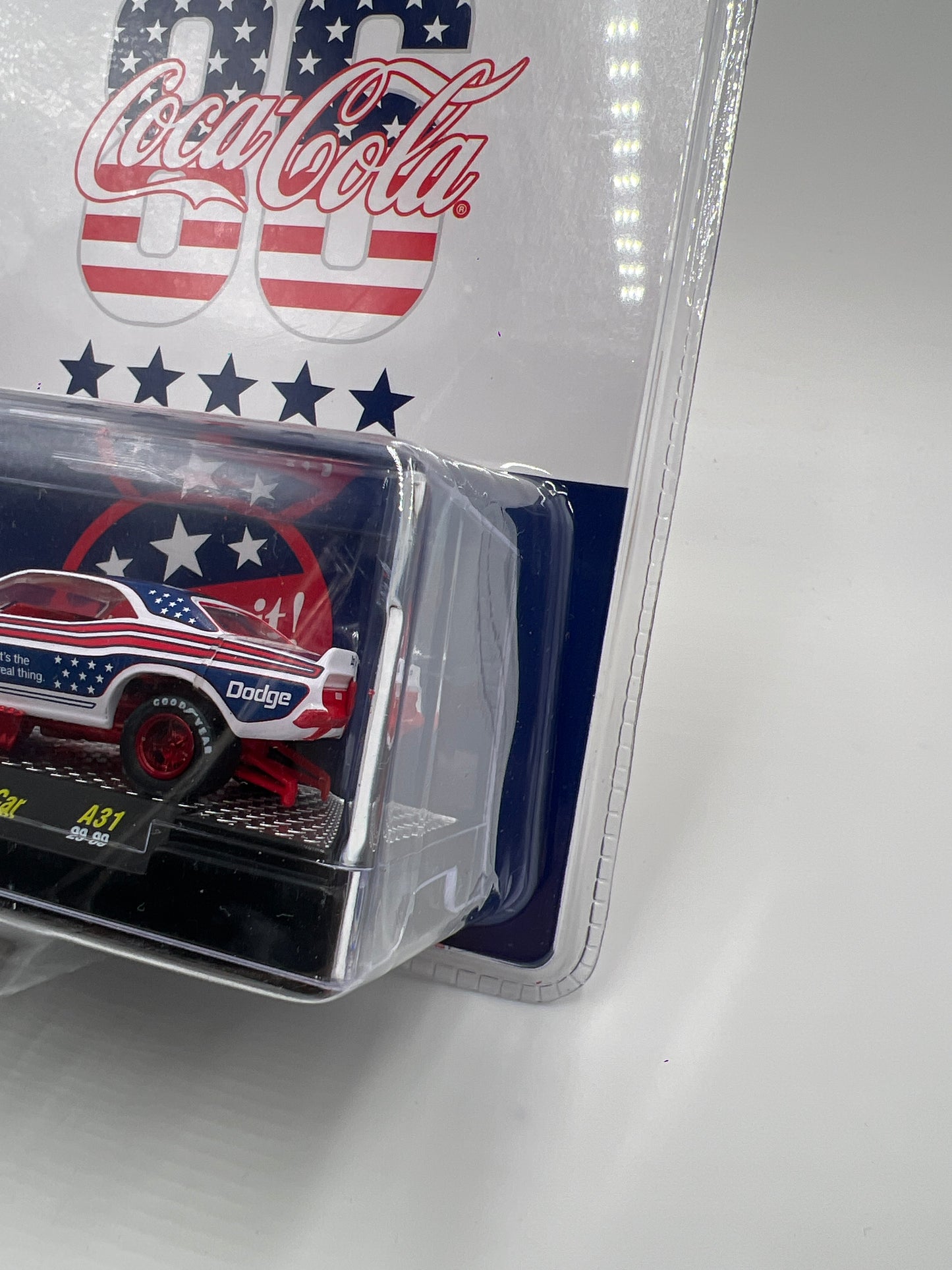 M2 Machines Coca Cola CHASE 1971 Dodge Challenger Funny Car A31
