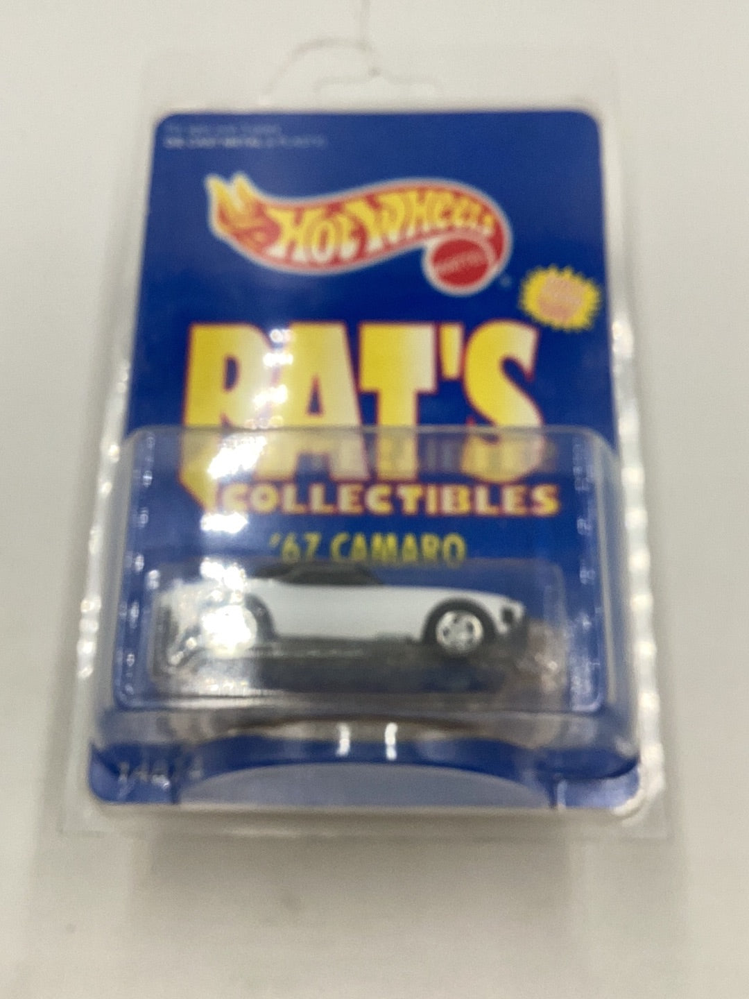 Hot Wheels Pats Collectibles 67 Camaro 14874 1/7000 with protector