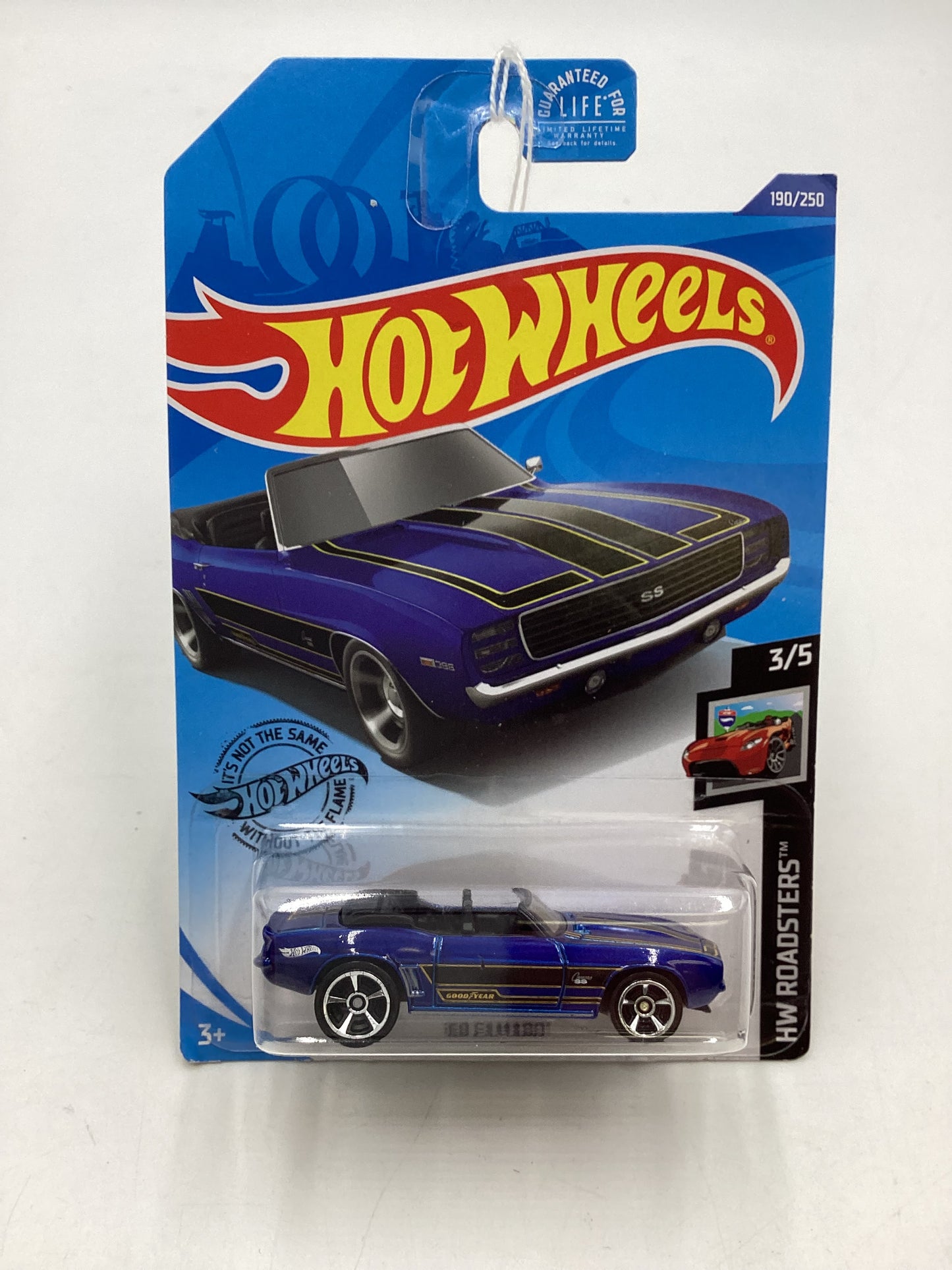 2020 Hot wheels #190 Blue 69 Camaro 8i