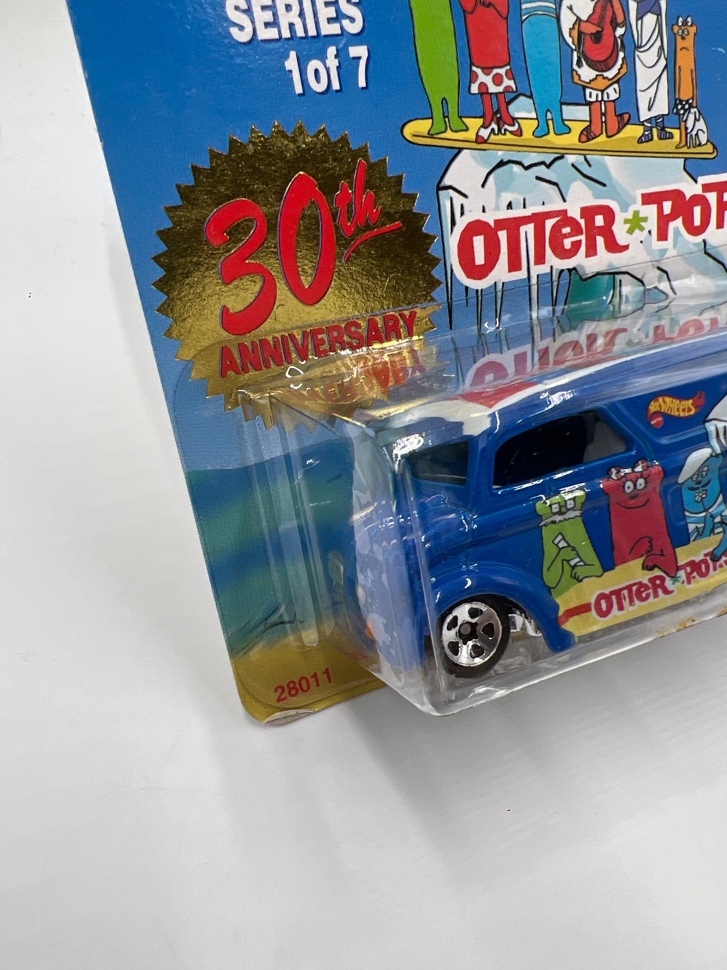 Hot Wheels Special Edition Otter Pops #1 Dairy Delivery Blue