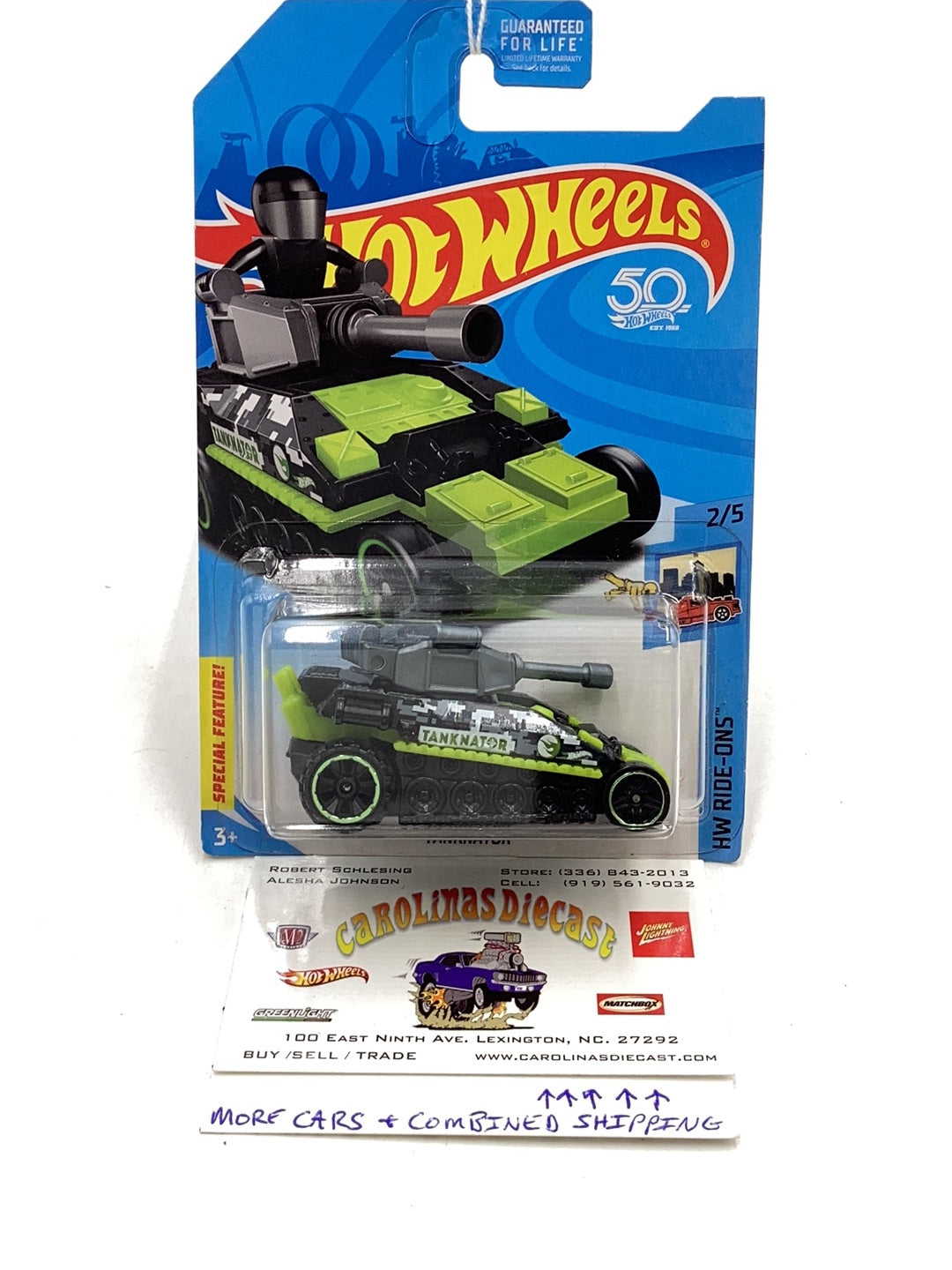 2018 Hot wheels Tanknator treasure hunt 275E