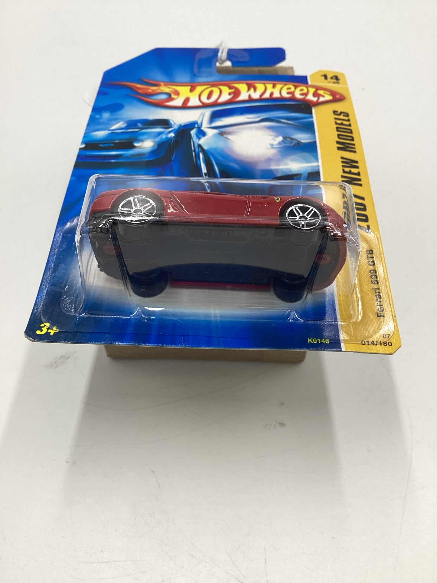 2007 Hot Wheels New Models #14 Ferrari 599 GTB Red SR