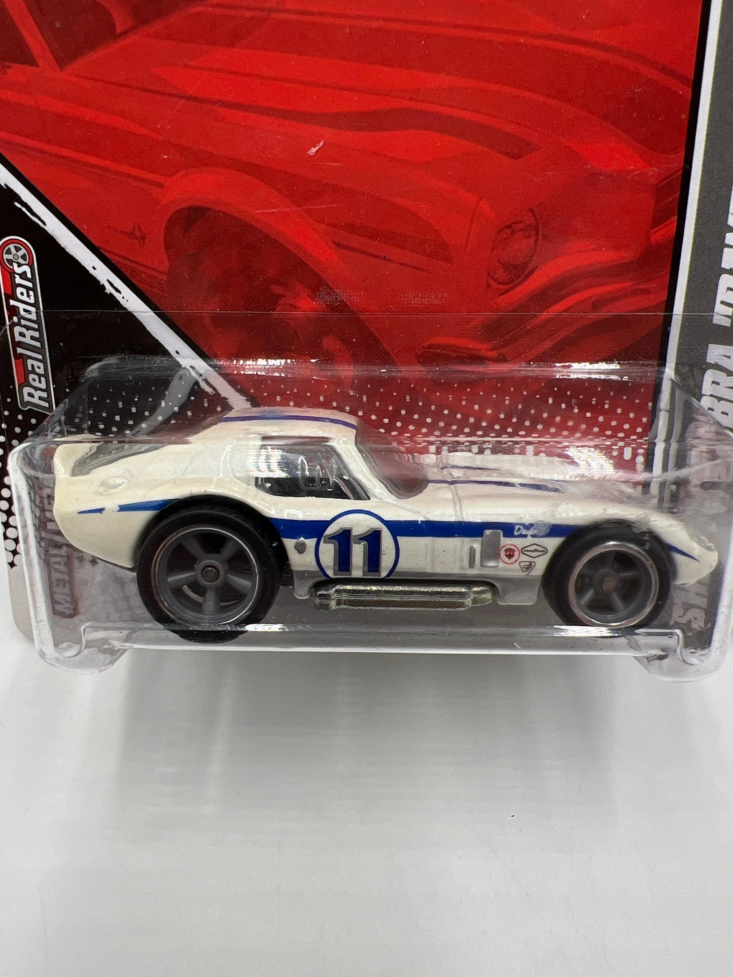 Hot Wheels Premium Garage Series #8 Shelby Cobra Daytona Coupe White