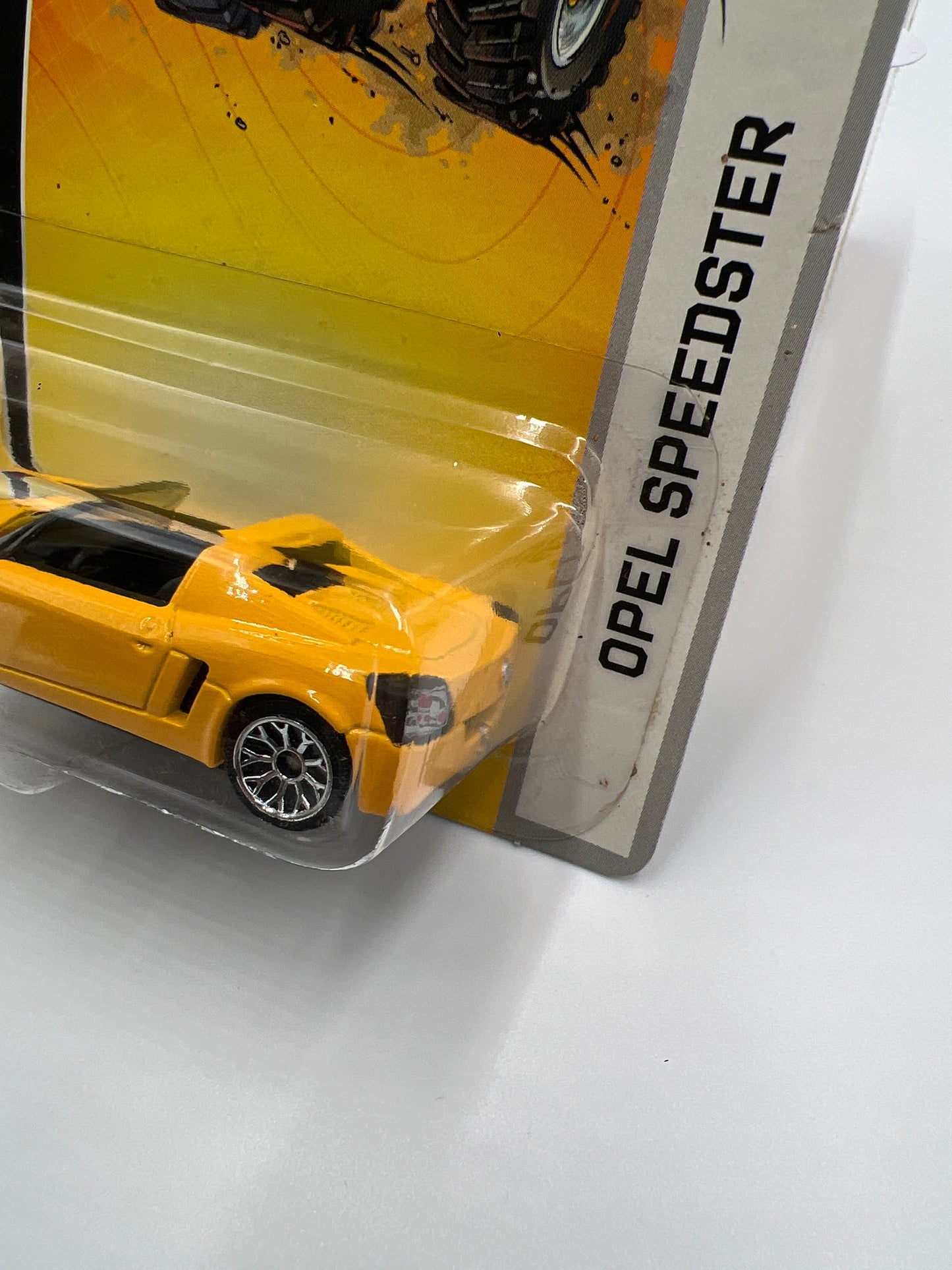 Matchbox MBX Metal #16 Opel Speedster Yellow 209B