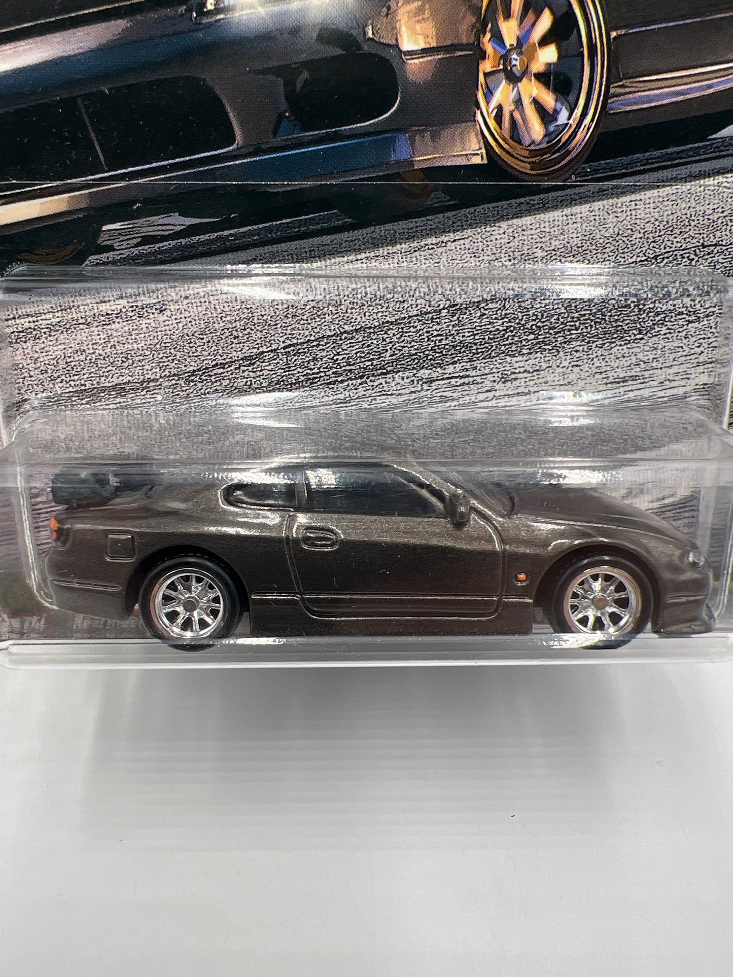 Hot Wheels Premium Fast & Furious Fast Tuners #2 Nissan Silvia S15 Gray W/Protector 1