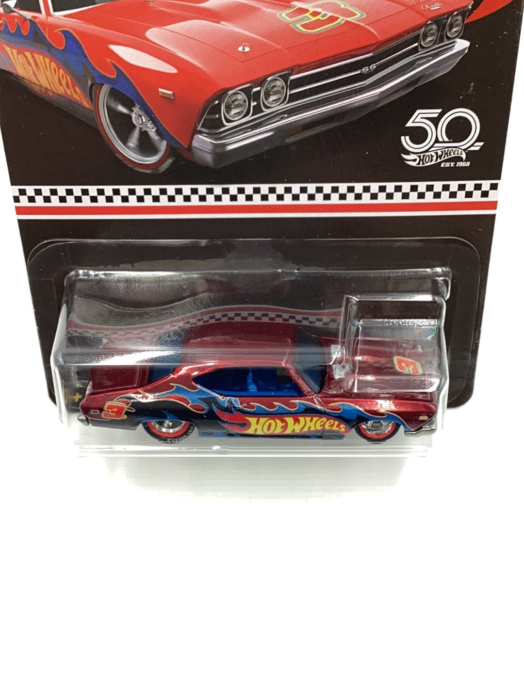 Hot Wheels Mail in 2018 Collectors Edition RLC 1969 Chevelle SS 396 with protector