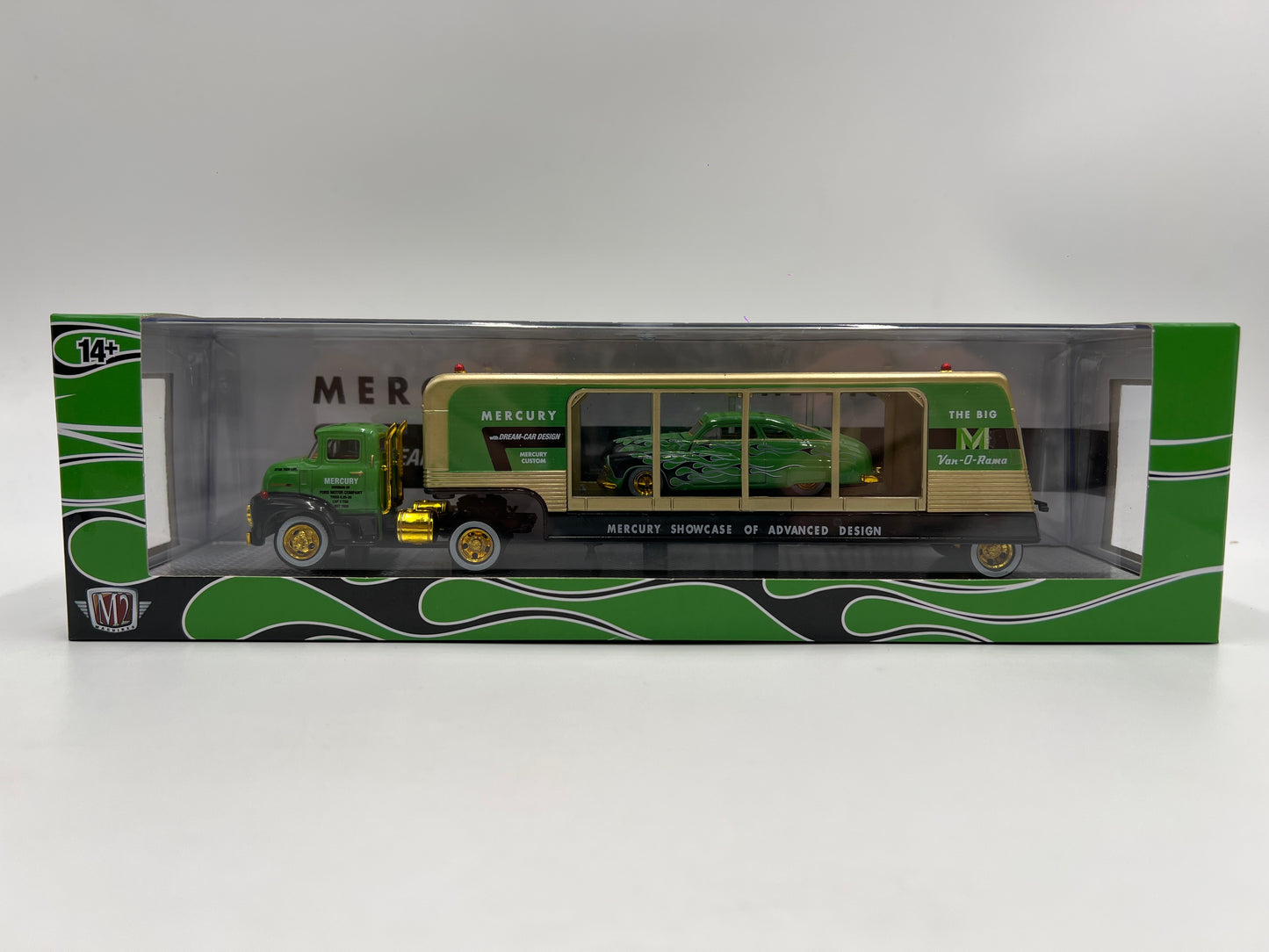 M2 Machines Auto Haulers CHASE 1956 Mercury M-600 COE & 1949 Mercury Custom R74