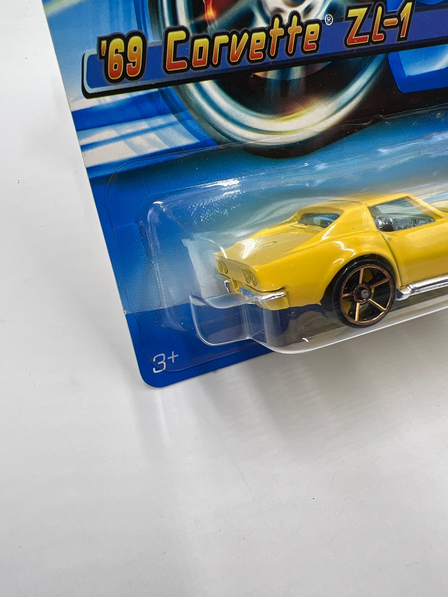 2006 Hot Wheels First Editions #7 69 Corvette Yellow FTE Wheels 14E