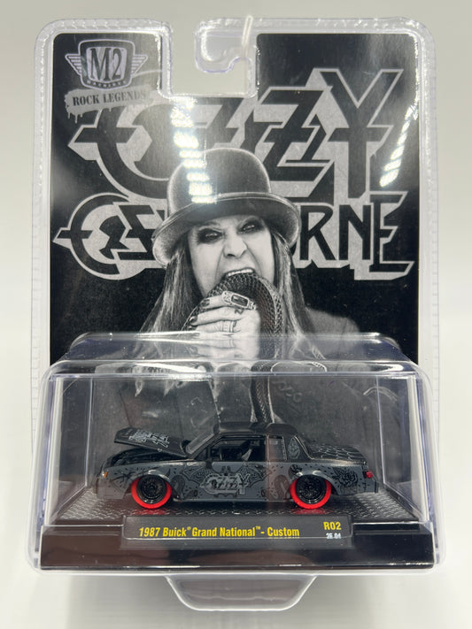 M2 Machines R02 CHASE Rock Legends Ozzy Ozbourne 1987 Buick Grand National Custom