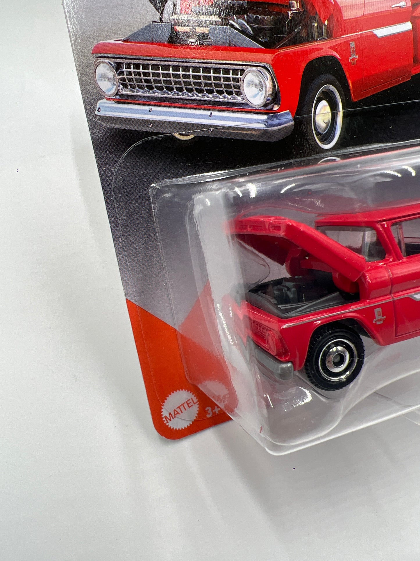 Matchbox Moving Parts 1963 Chevy C10 Pickup Red 167Q