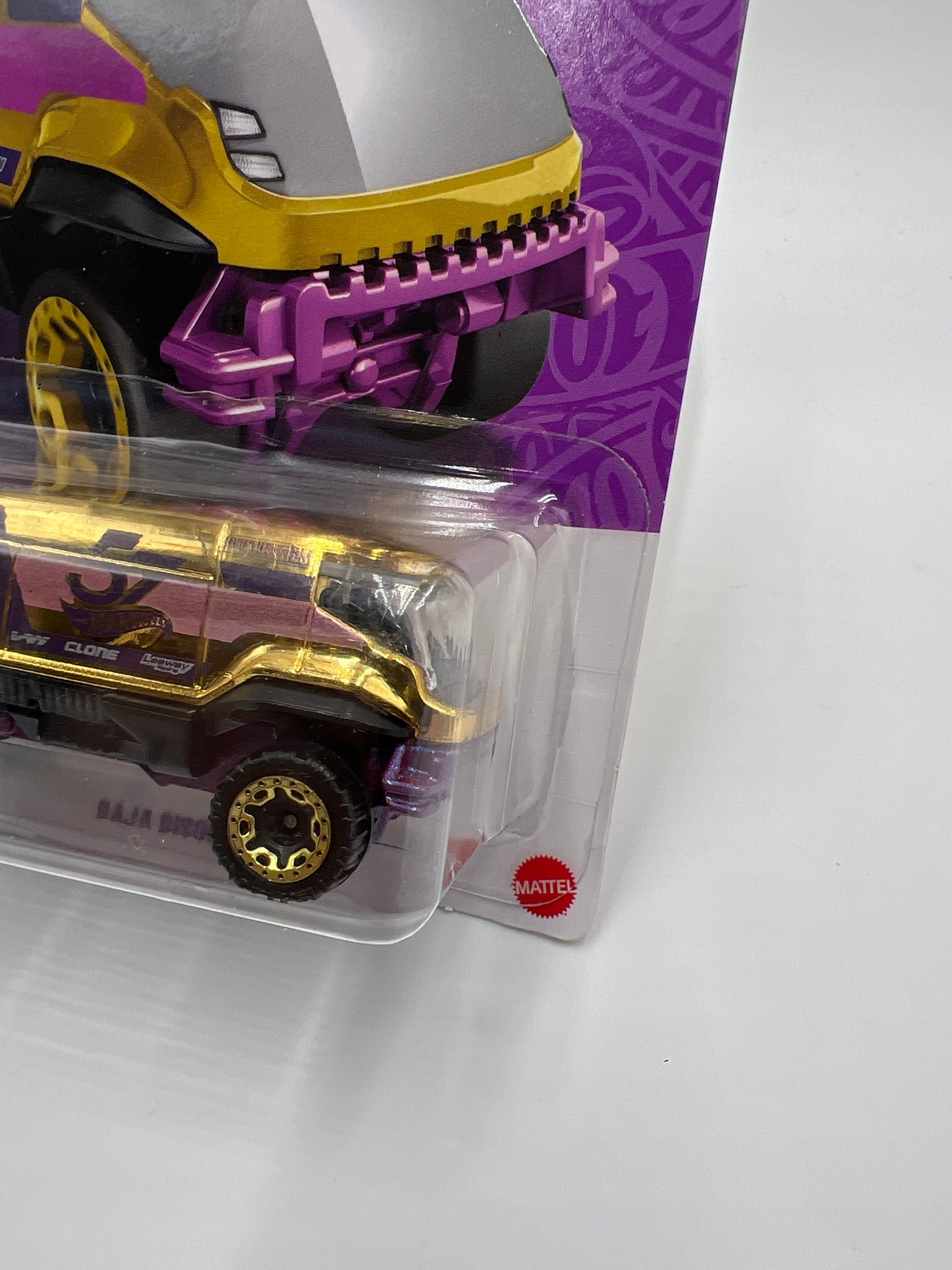 Hot Wheels 57th Anniversary #6 CHASE Baja Bison T5 Gold 161B