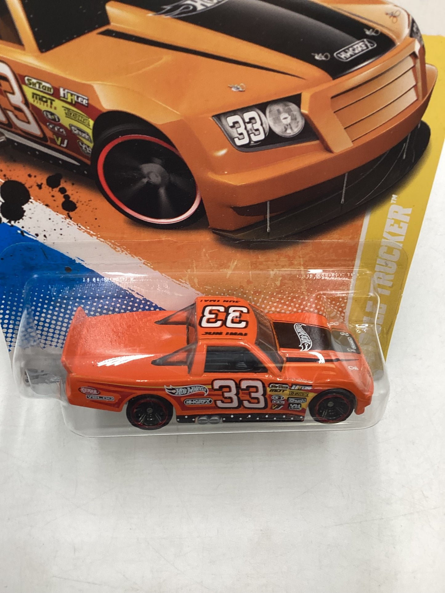 2011 Hot Wheels #46 Circle Tracker Orange 50F