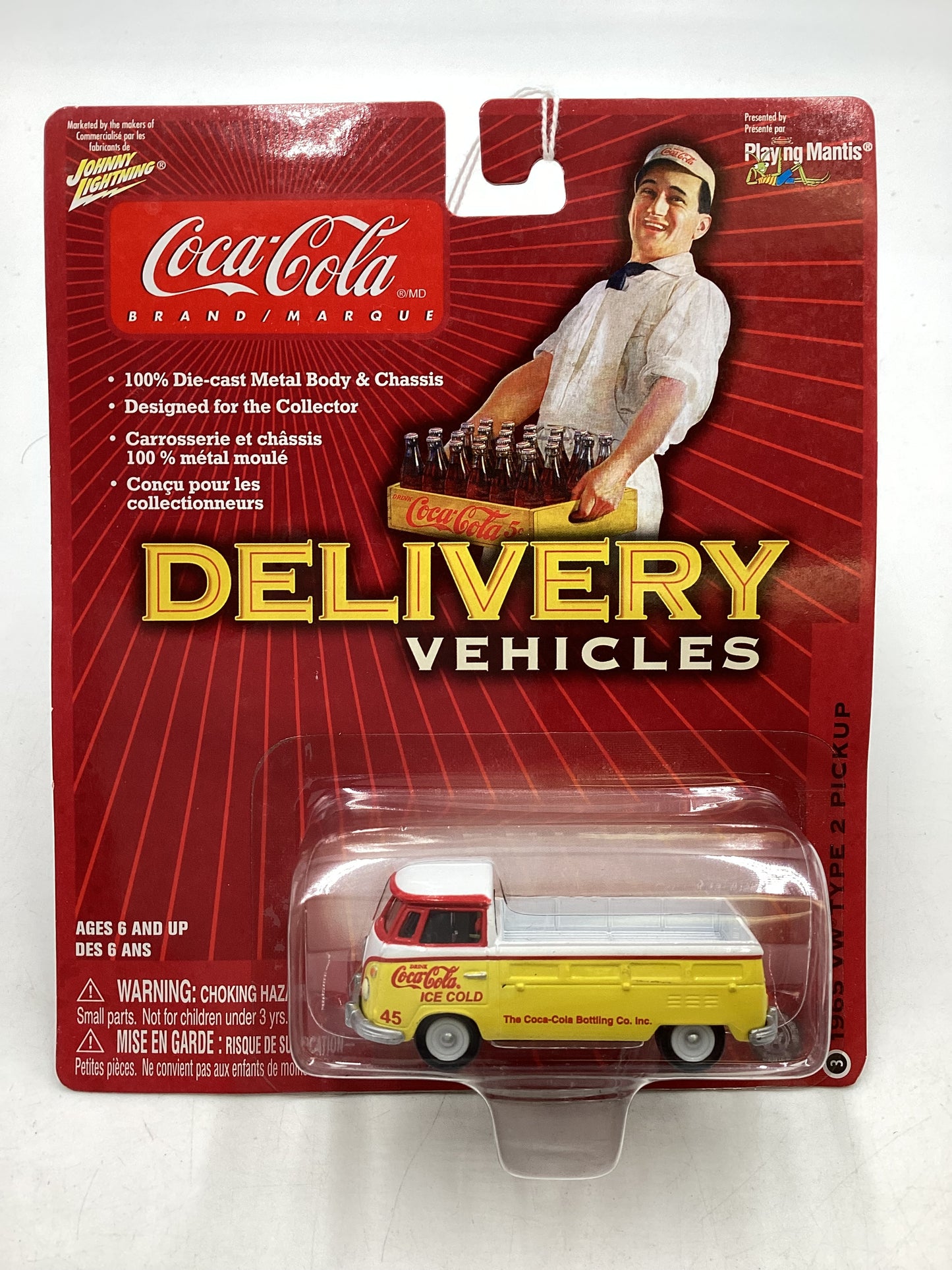 Johnny Lightning Coca Cola Delivery Vehicles 1965 VW Type 2 Pickup 232C