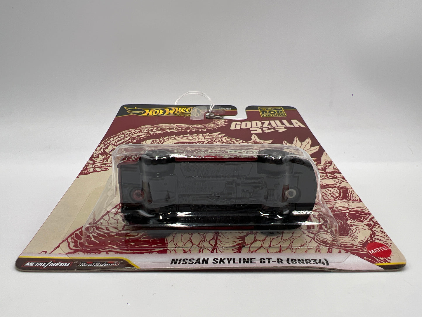2025 Hot Wheels Premium Pop Culture Godzilla Nissan Skyline GT-R BNR34